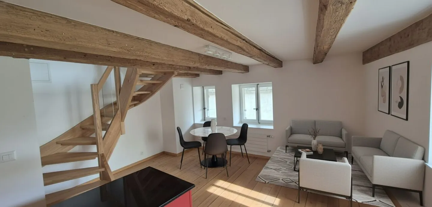 Atypical 3-room apartment - Moudon (Passage de la Placette 4) - Photo 1 of 8