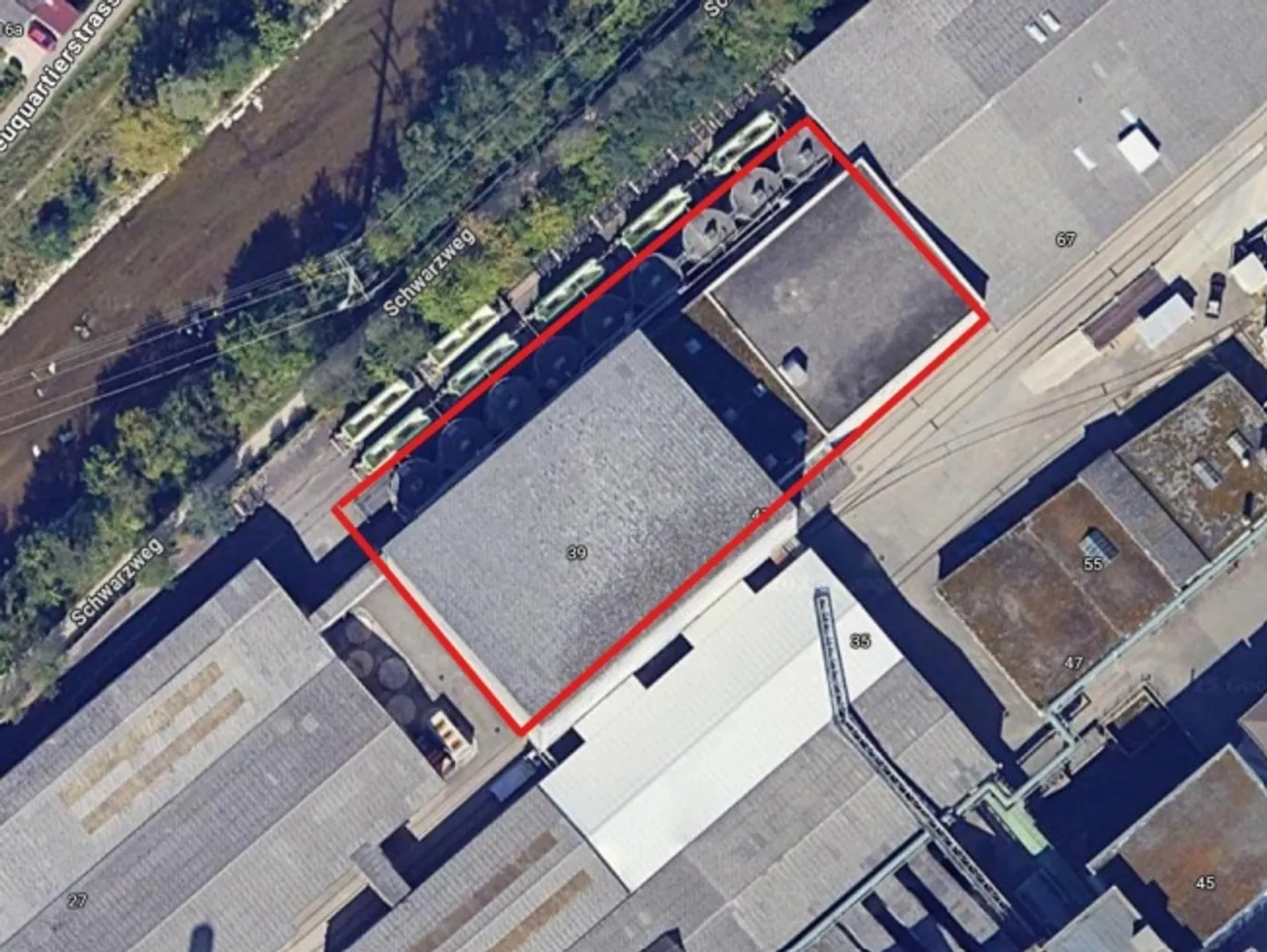 Area esterna Brownfield / Sito Papieri Biberist - Foto 2 di 2