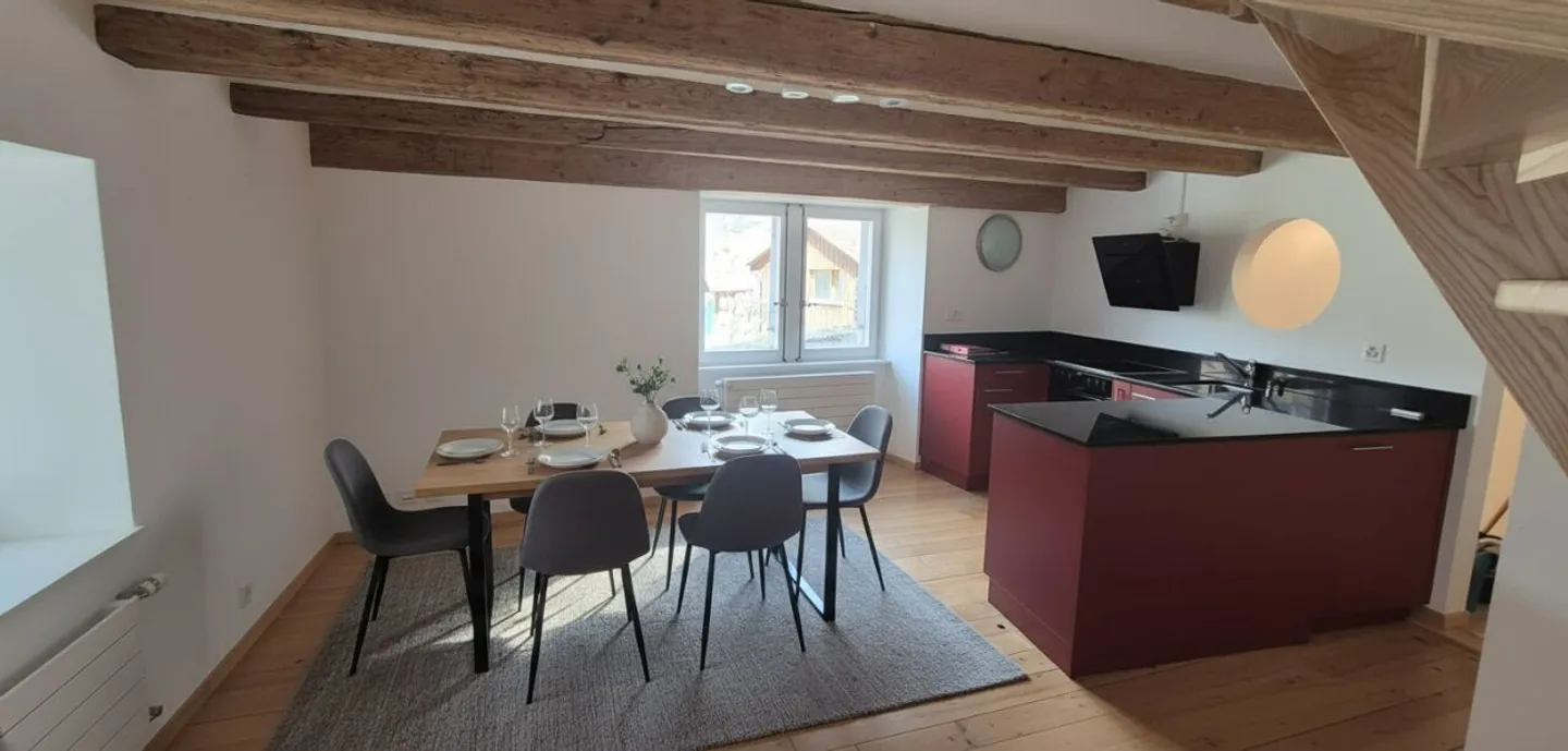 Atypical 3-room apartment - Moudon (Passage de la Placette 4) - Photo 2 of 8