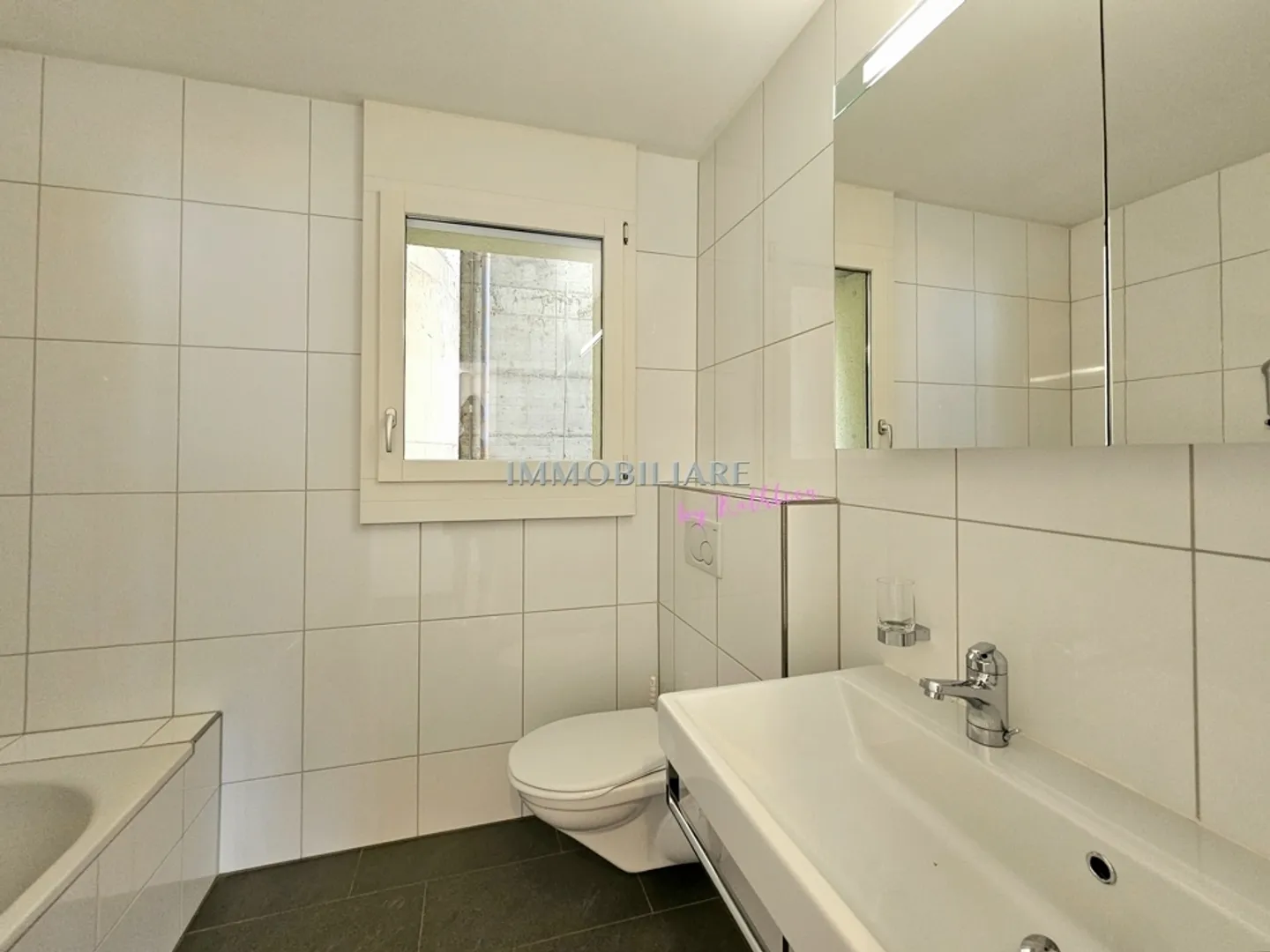 Duplex with 2 large terraces, garden share and partial lake view, primary residence - Photo 10 of 13