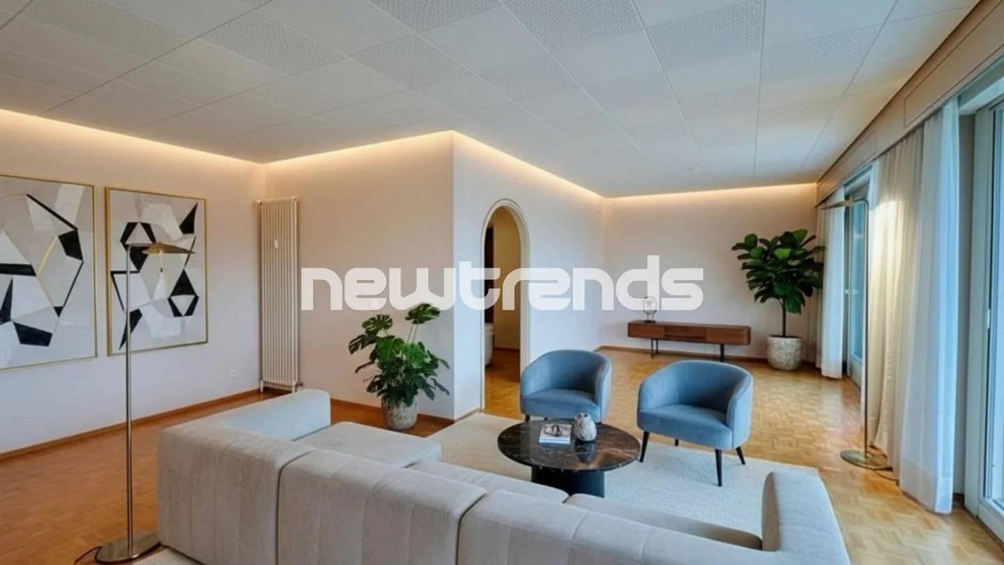 Paradies, elegante attico con vista spettacolare sul lago - Foto 4 di 12