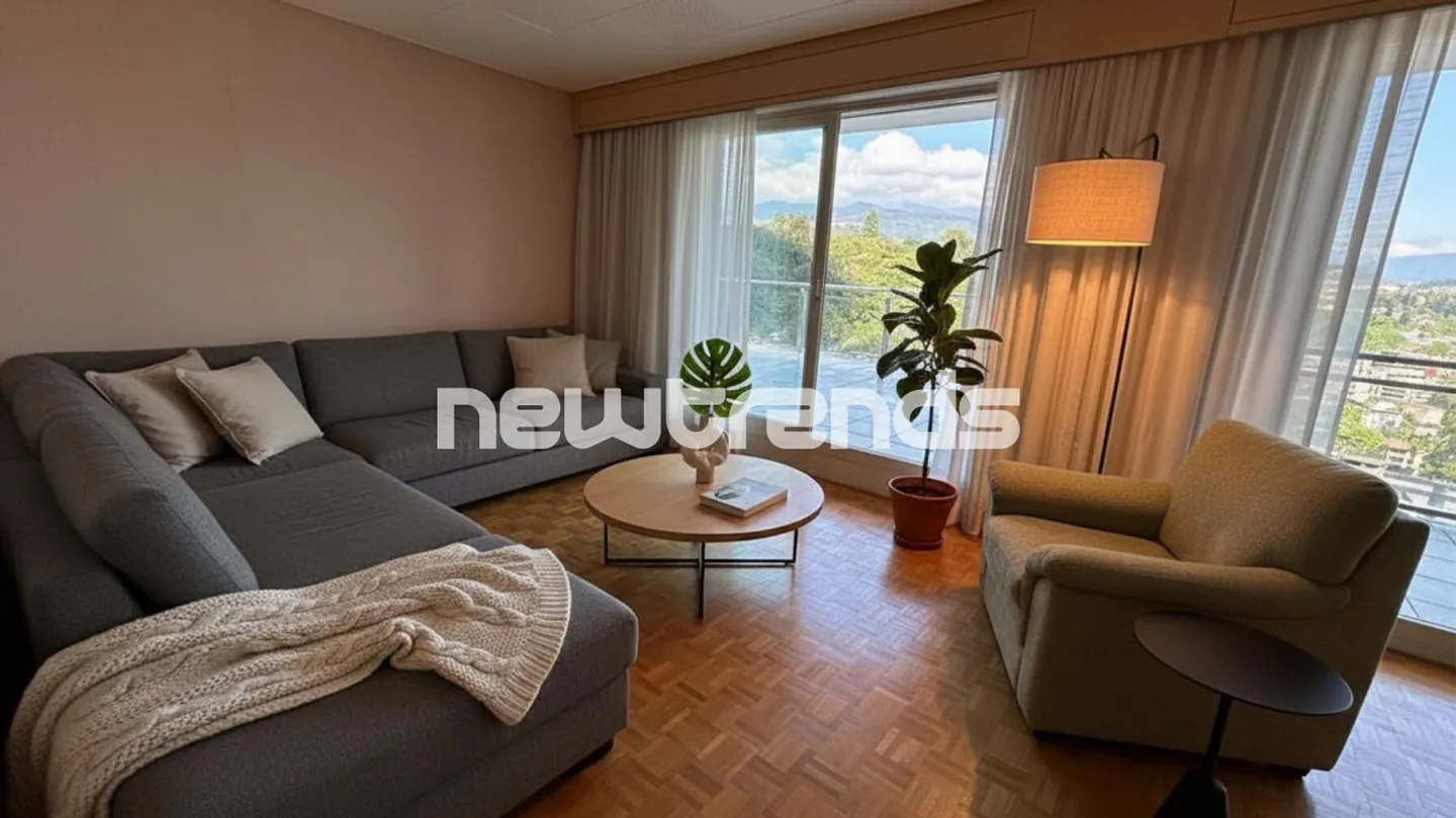 Paradies, elegante attico con vista spettacolare sul lago - Foto 5 di 12