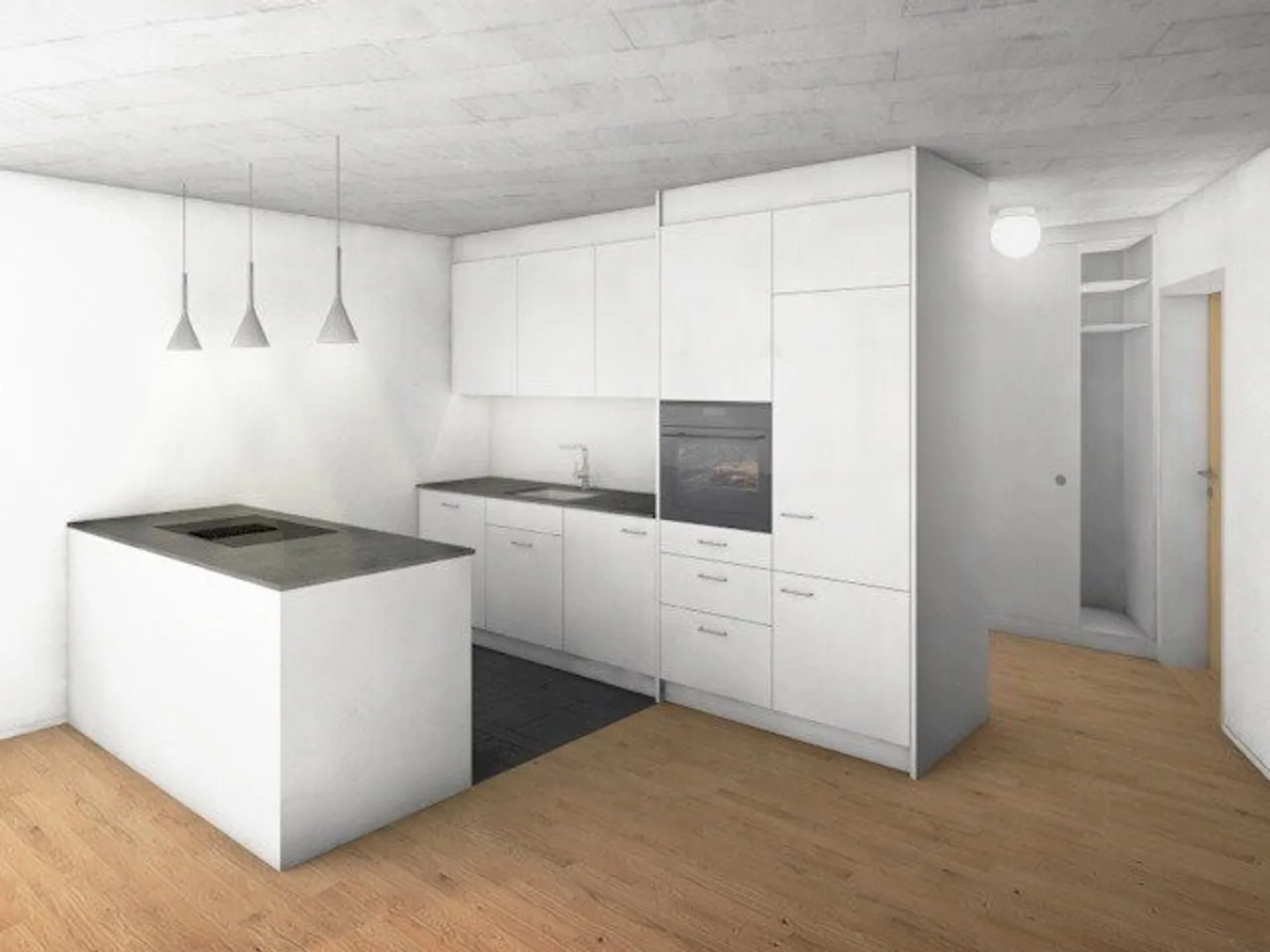 Appartement moderne dans le Muttenz vert - Photo 3 sur 5