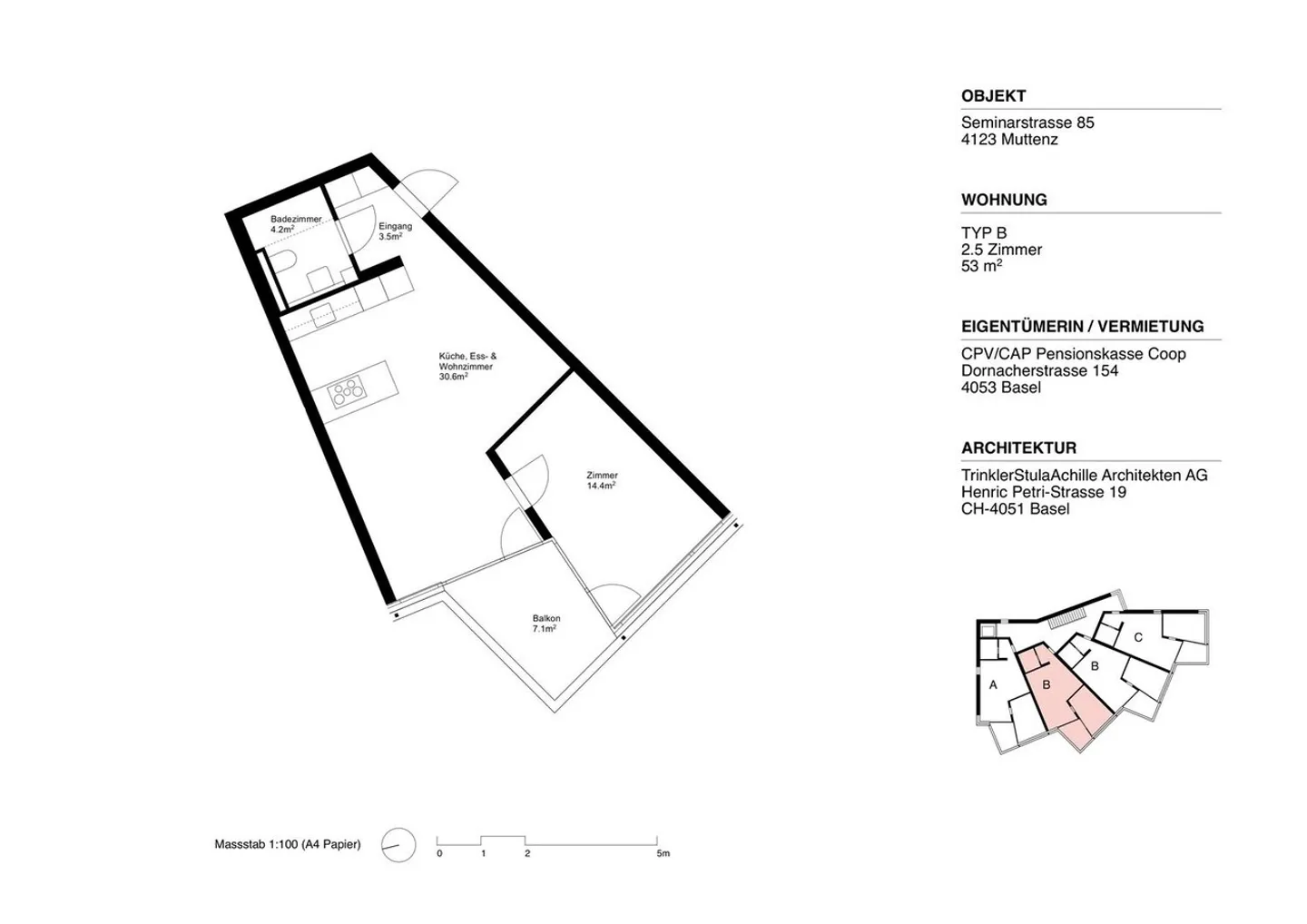 Appartement moderne dans le Muttenz vert - Photo 5 sur 5