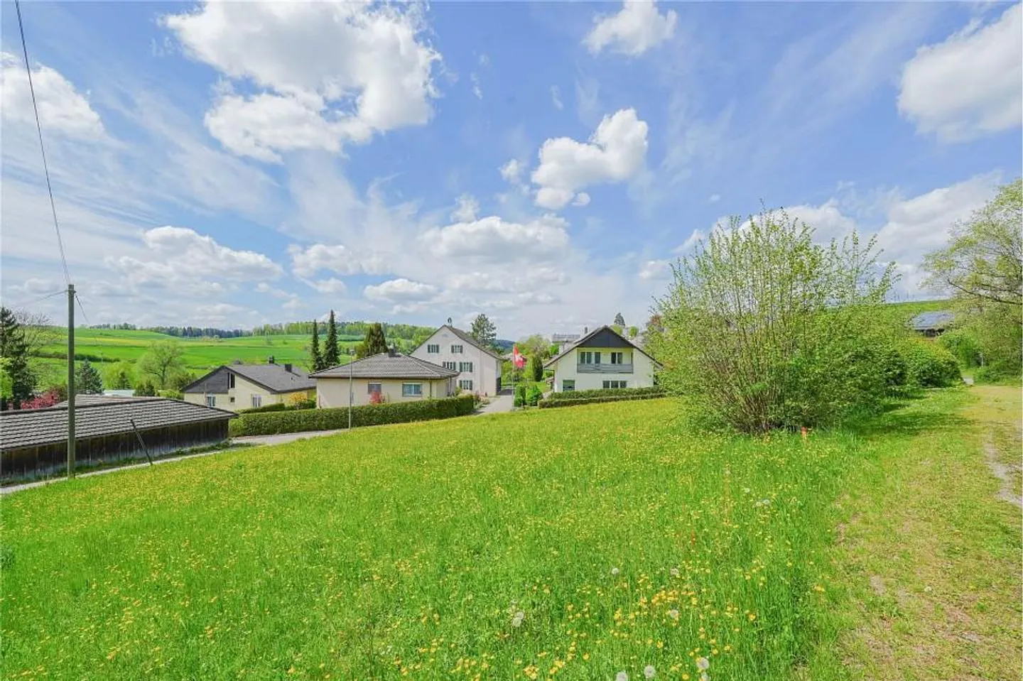 Spacious Building Plot with View on the Edge of the Village - Photo 1 of 5