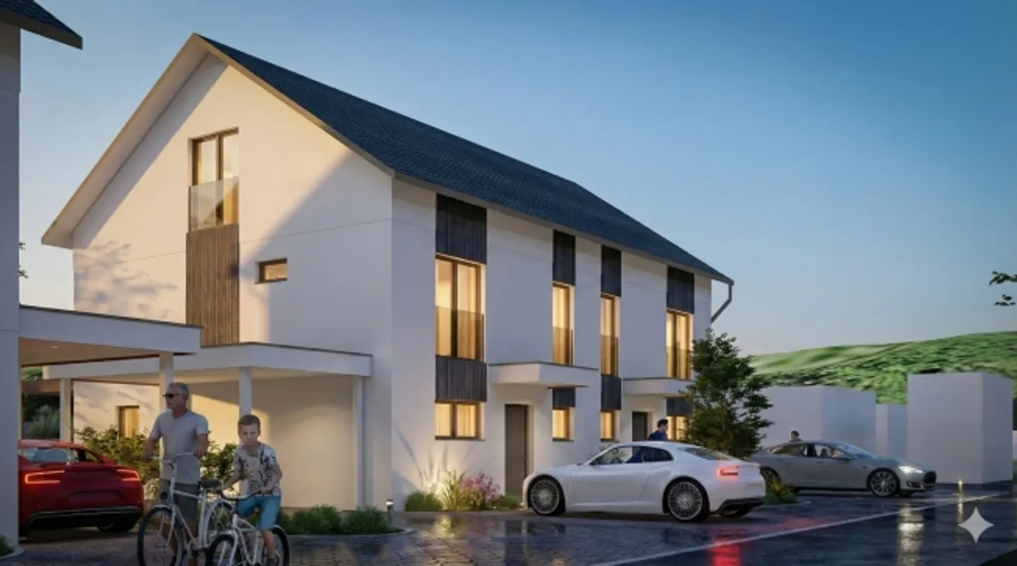 «7.5-Zi.-Doppeleinfamilienhaus mit grossem Garten in Erlinsbach» - Foto 7 von 7