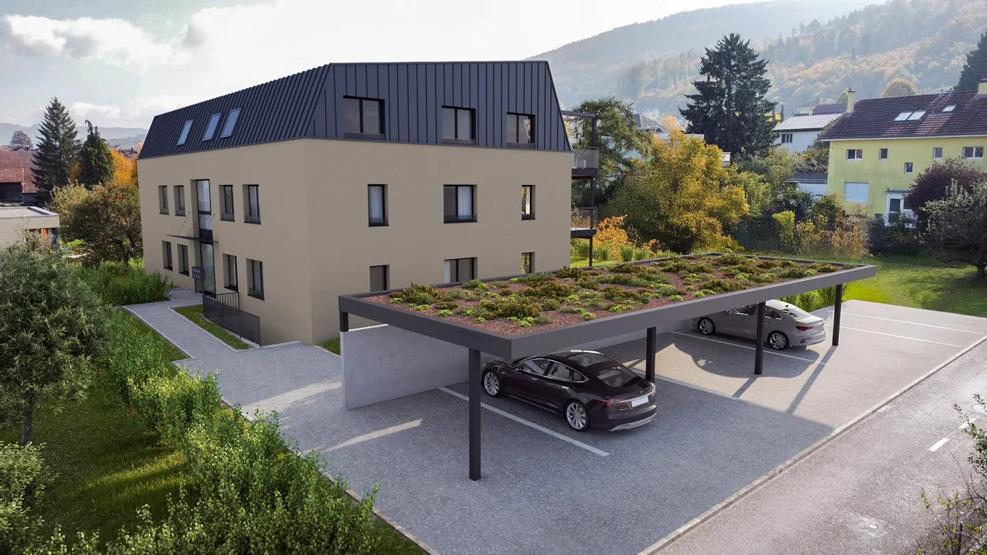 New construction: 3.5-room apartment with hobby room and balcony in Ettingen - Photo 3 of 8