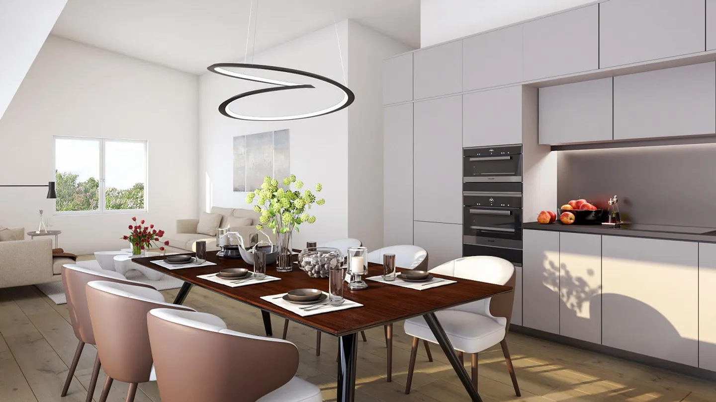 New construction: 3.5-room apartment with hobby room and balcony in Ettingen - Photo 6 of 8