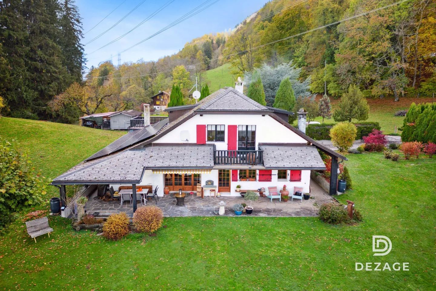 Der Charme des Alten auf einem großen Grundstück mit Blick auf Blonay - Foto 14 von 17