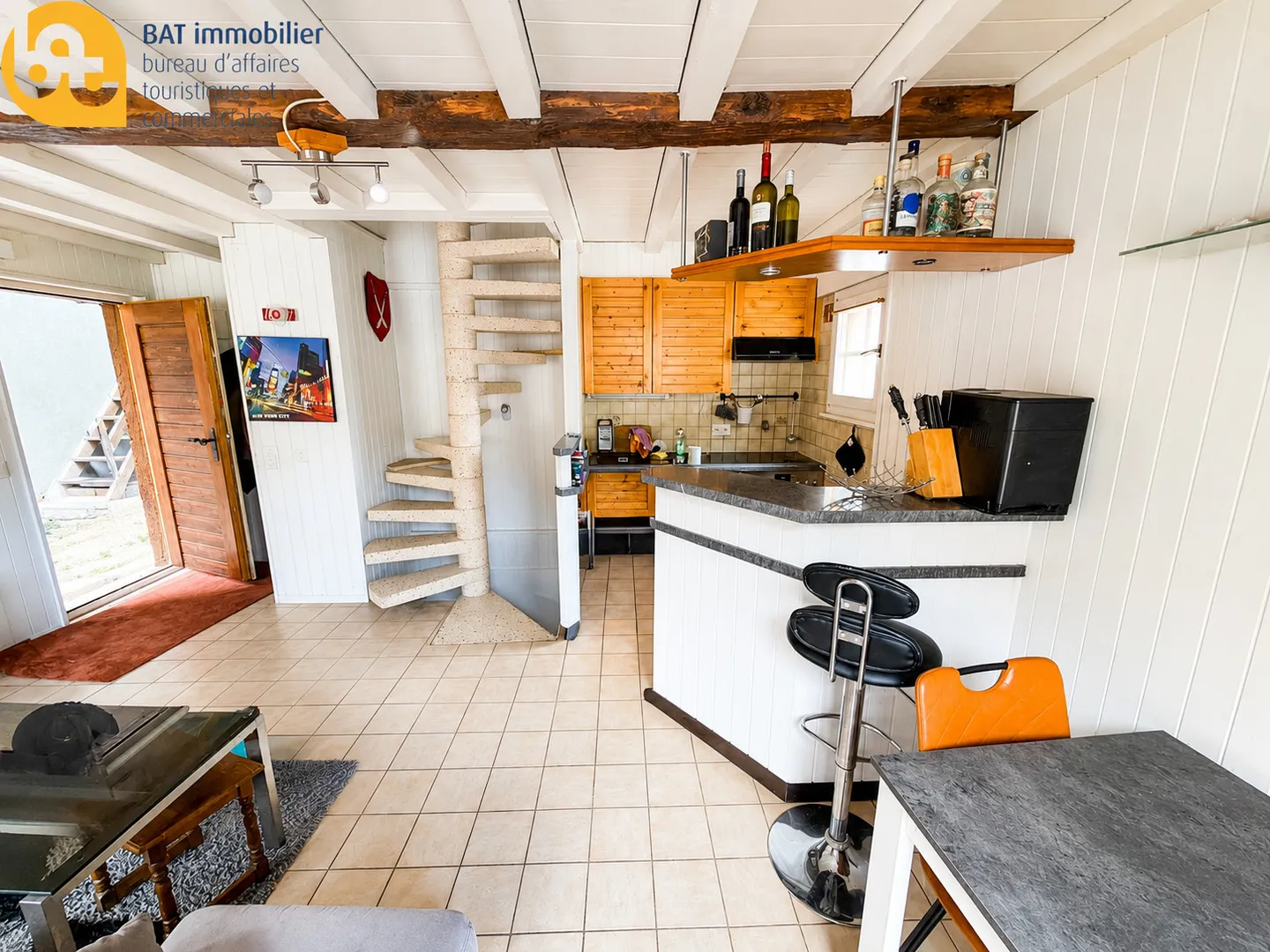 Chalais - Raccard "La Tour" - Zweitwohnsitz oder Renteneinkunft erlaubt - Foto 3 von 9