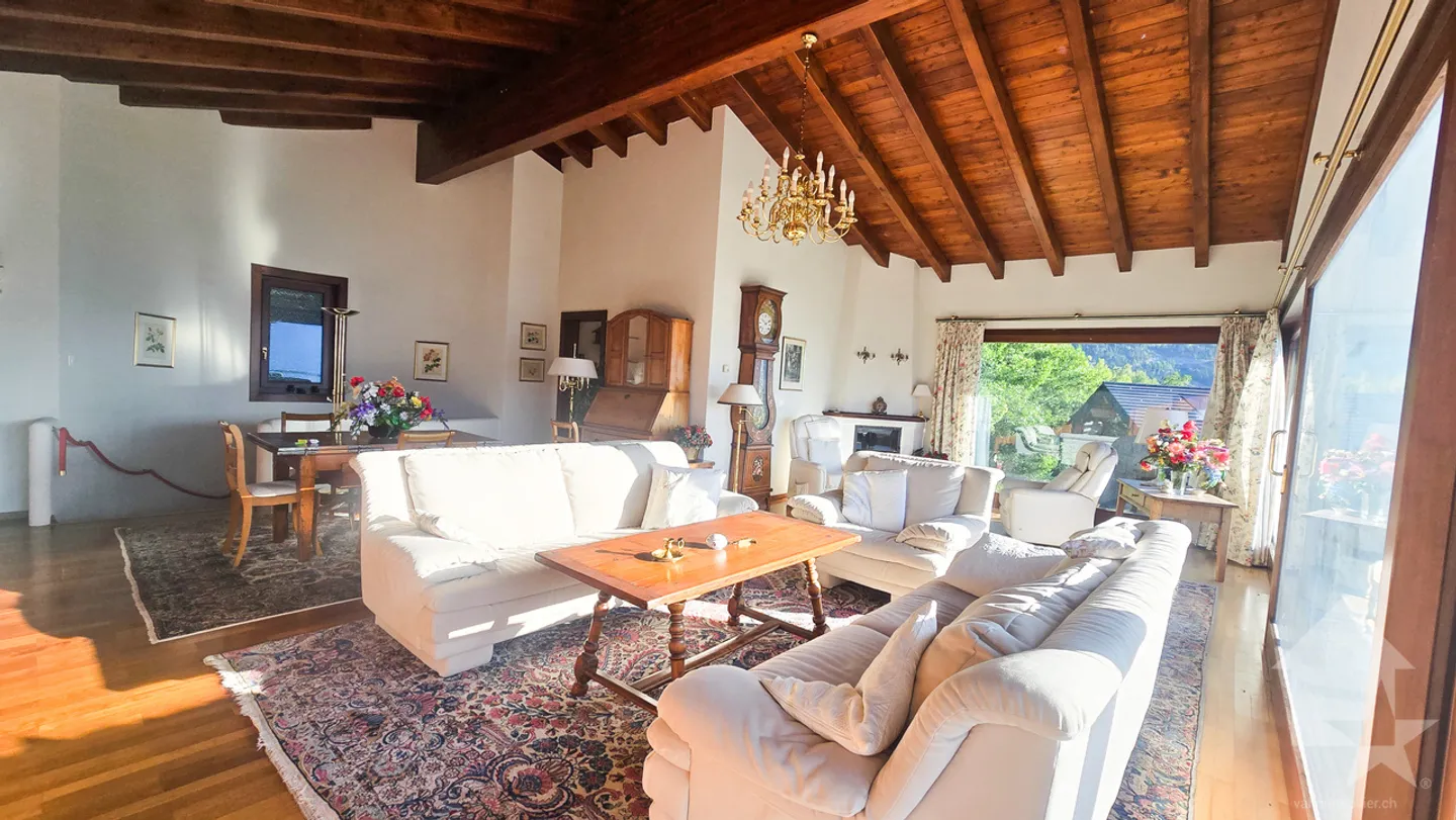 Chalet avec piscine extérieure à Randogne - Photo 9 of 26