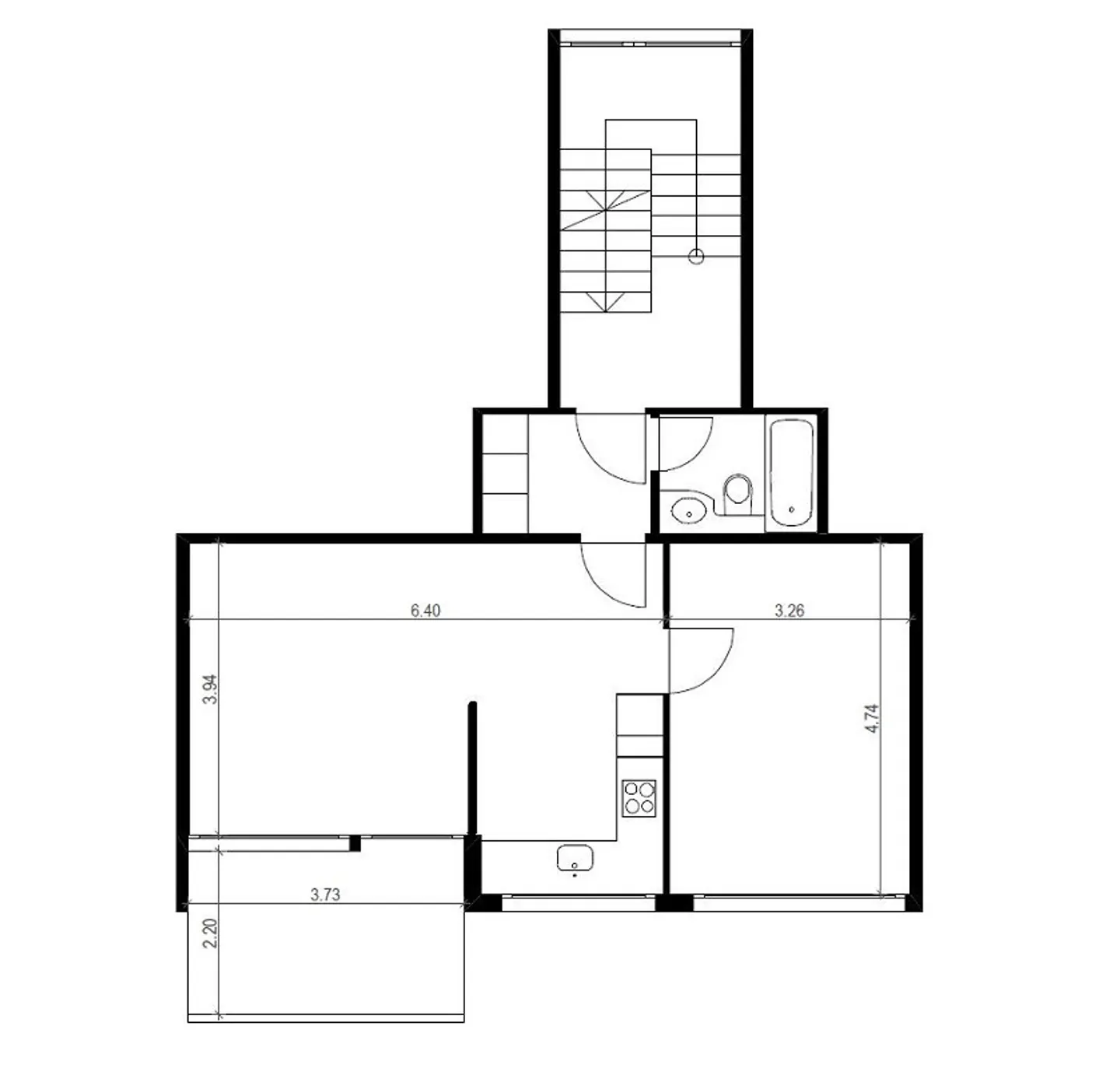 Charmante 2.5-Zimmerwohnung - Foto 7 von 7