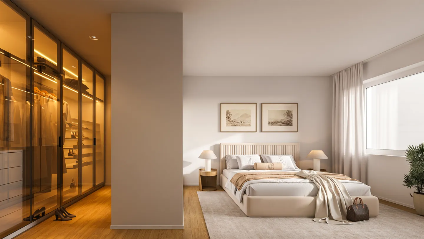 Villa Mitoyenne 4,5 Zimmer V5 - einzigartiges Panorama - Foto 5 von 6