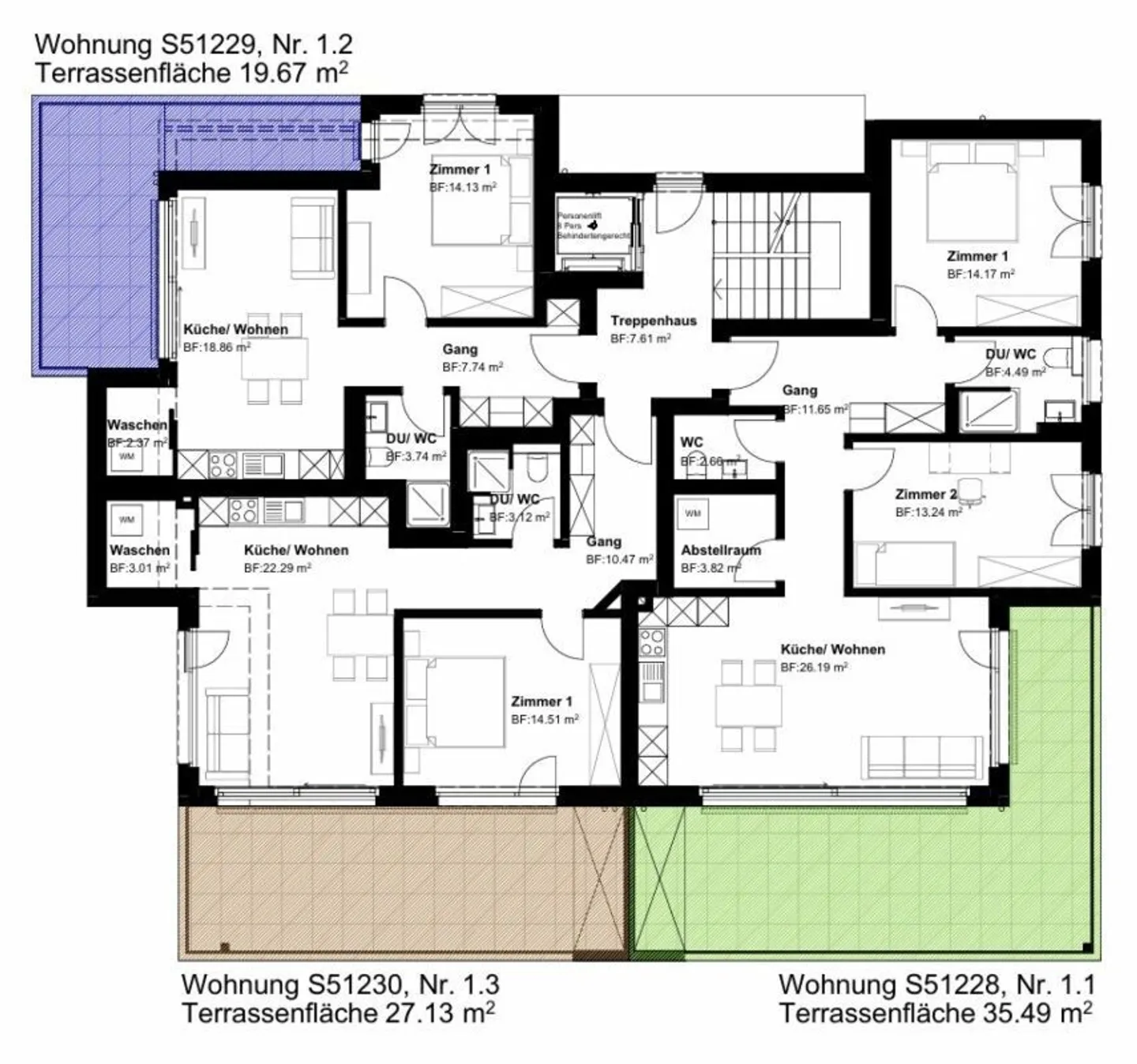 Appartement neuf de 2,5 pièces à Bazenheid - Photo 5 sur 5