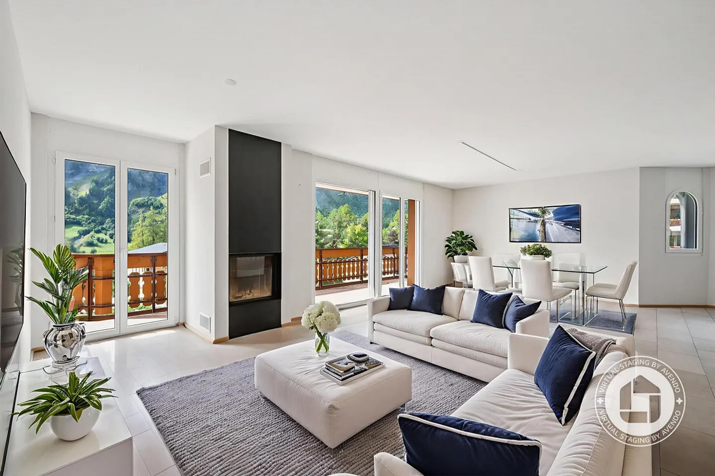 Elegante Wohnung mit Alpenblick - Foto 3 von 13