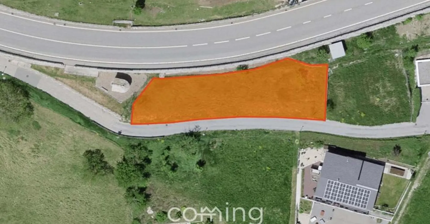Terreno edificabile a Steg - 722 m², permesso di costruzione e progetto di tiny house inclusi - Foto 1 di 6