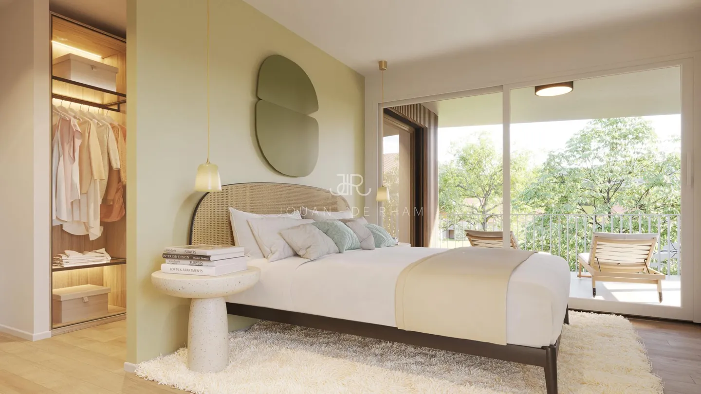 Bel appartement neuf de 6 pièces avec grande terrasse - Photo 6 sur 7