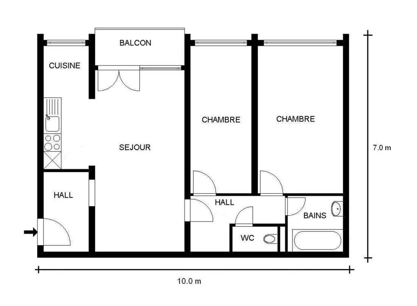Appartement Charmant Près Aéroport - Photo 2 sur 11