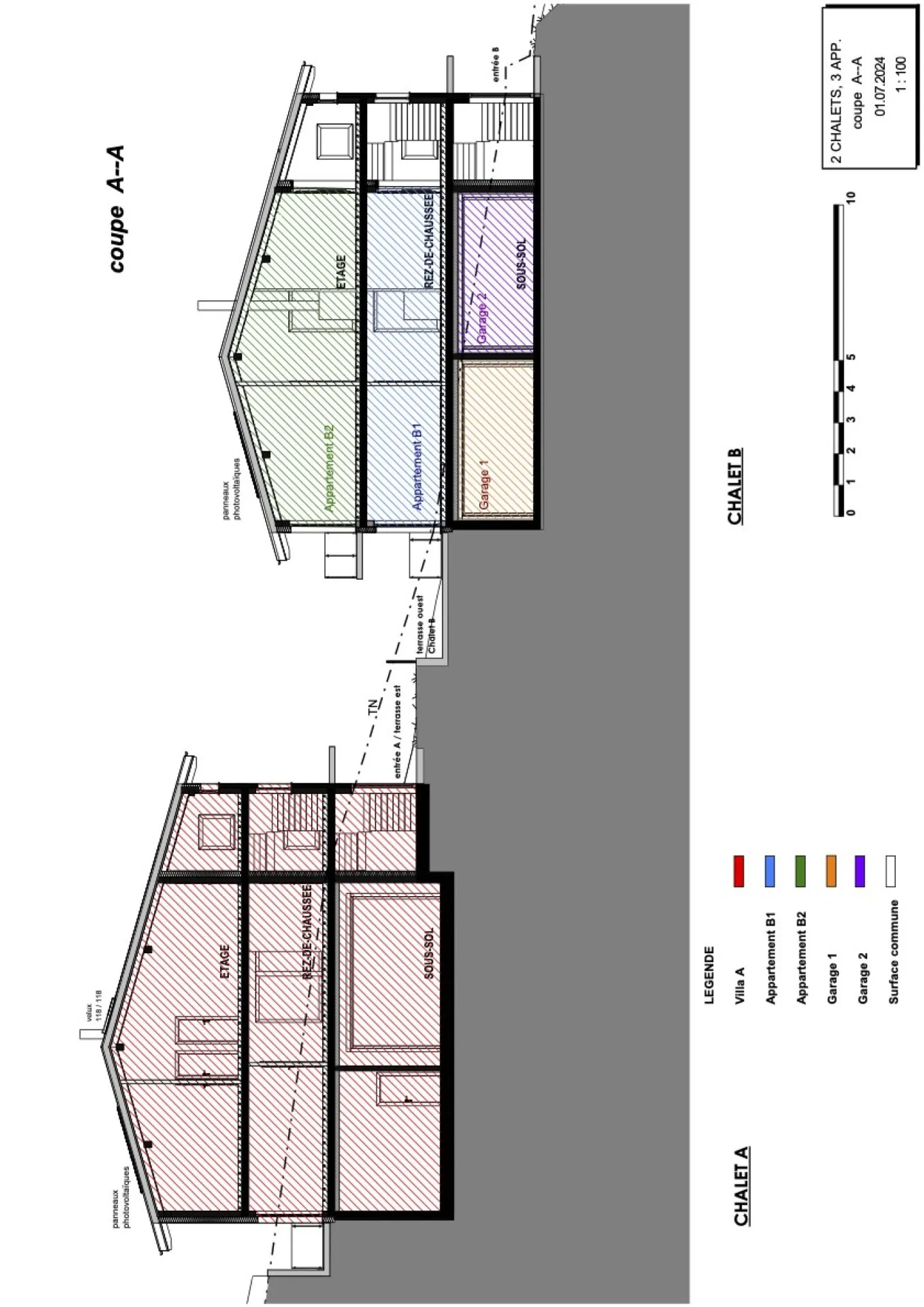Élégant appartement de 4,5 pièces aux combles avec sous-sol et double garage. - Photo 16 sur 17