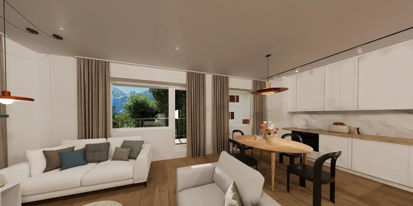 Nuova costruzione appartamento 3.5 stanze (89m2) Vita moderna nella natura - Foto 3 di 13