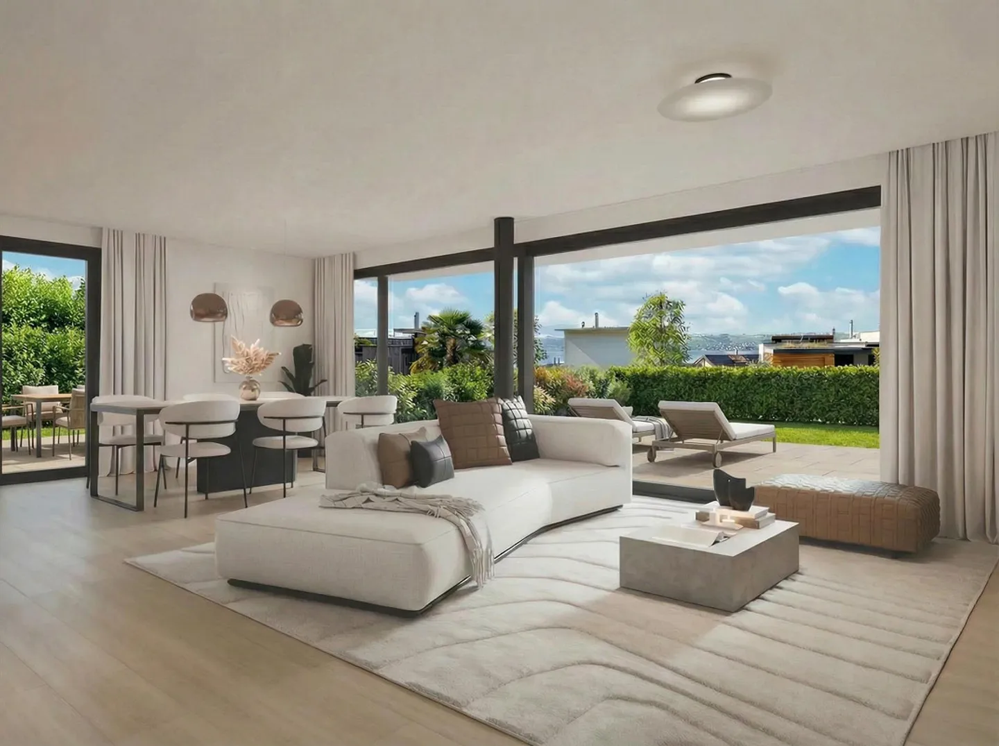 Exklusive Gartenwohnung in Männedorf - Foto 3 von 10