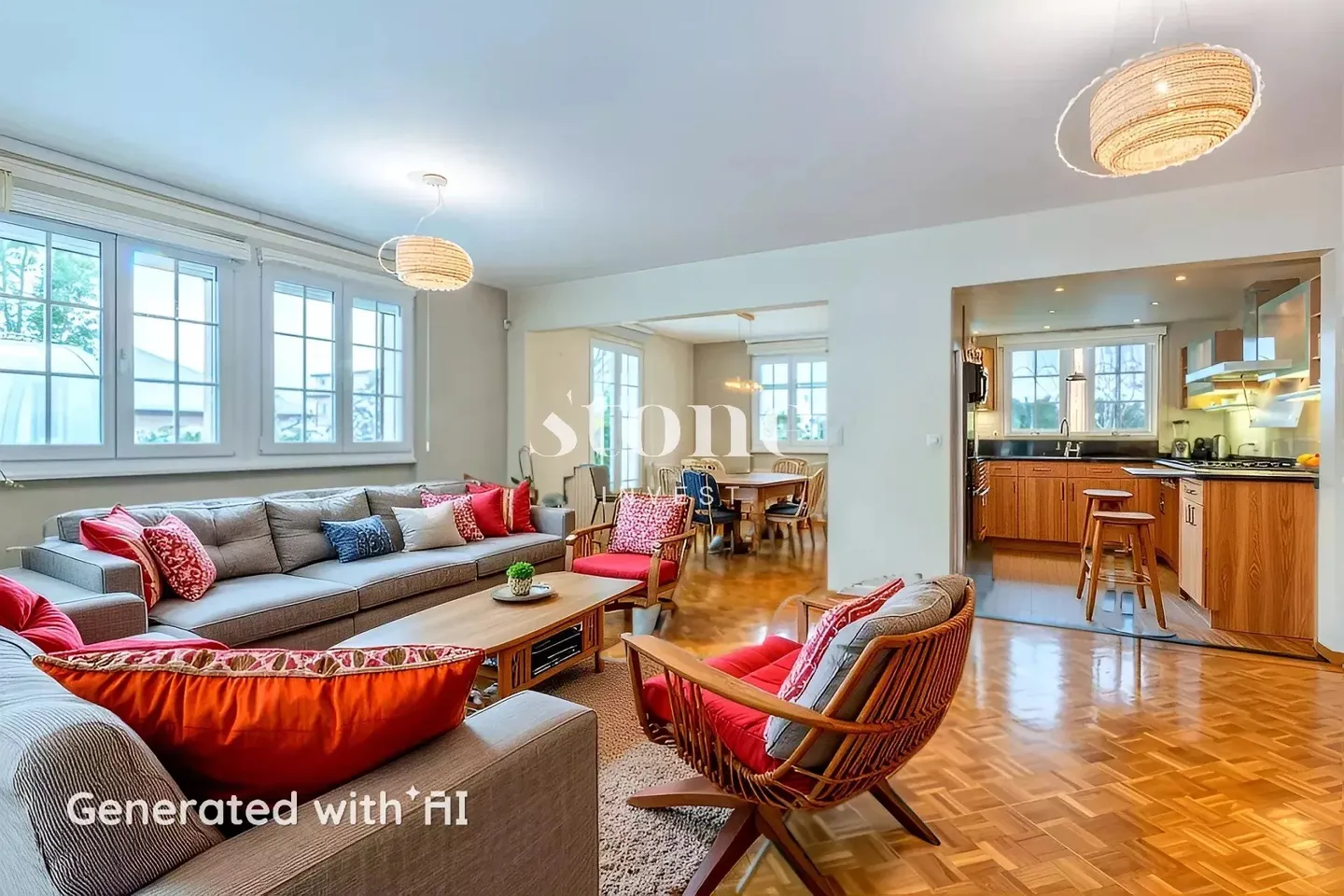 Schönes Einfamilienhaus, perfekter Zustand, 5 Schlafzimmer - Foto 2 von 9