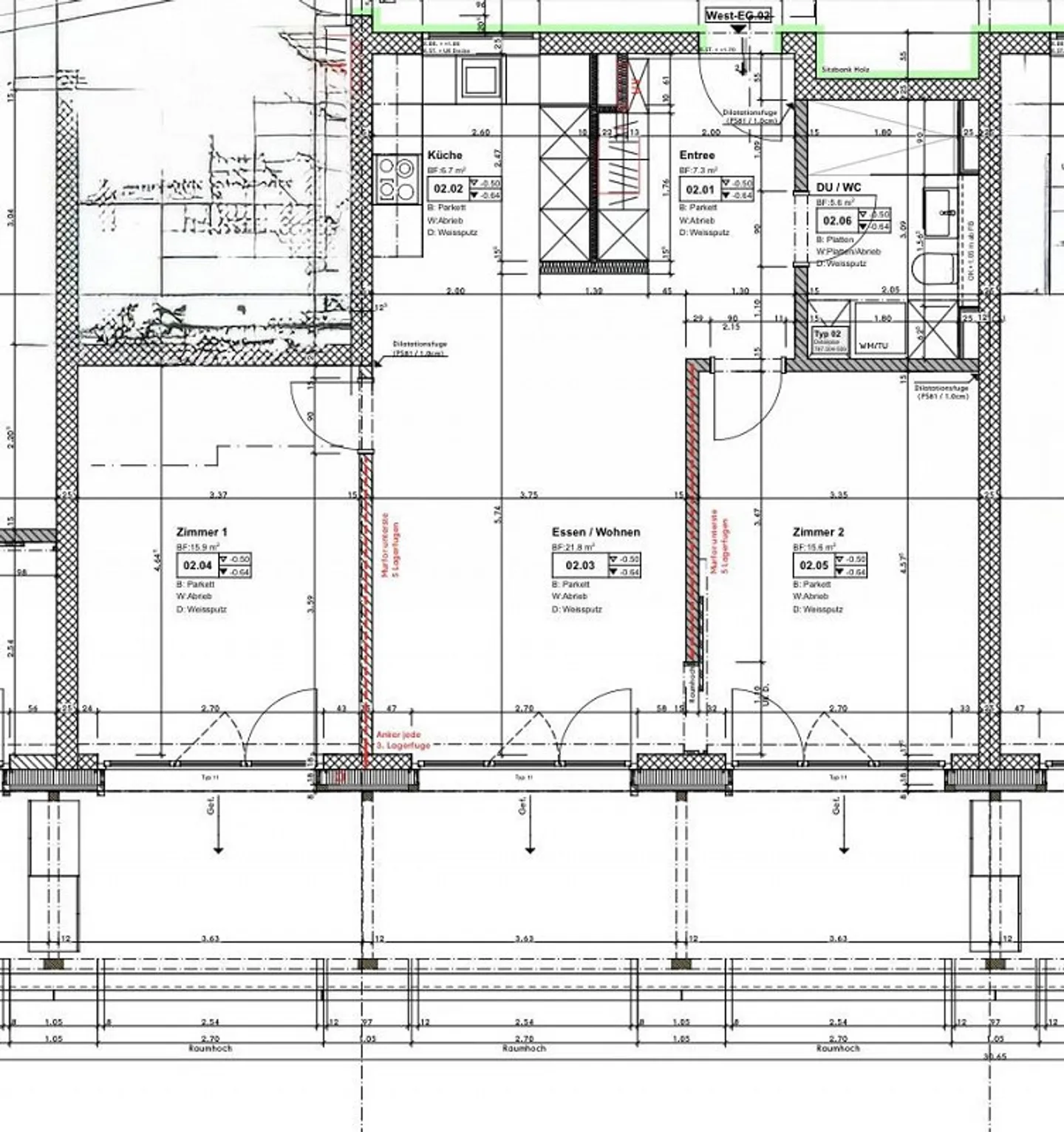 Modernes Apartment im Grünen - Foto 9 von 9