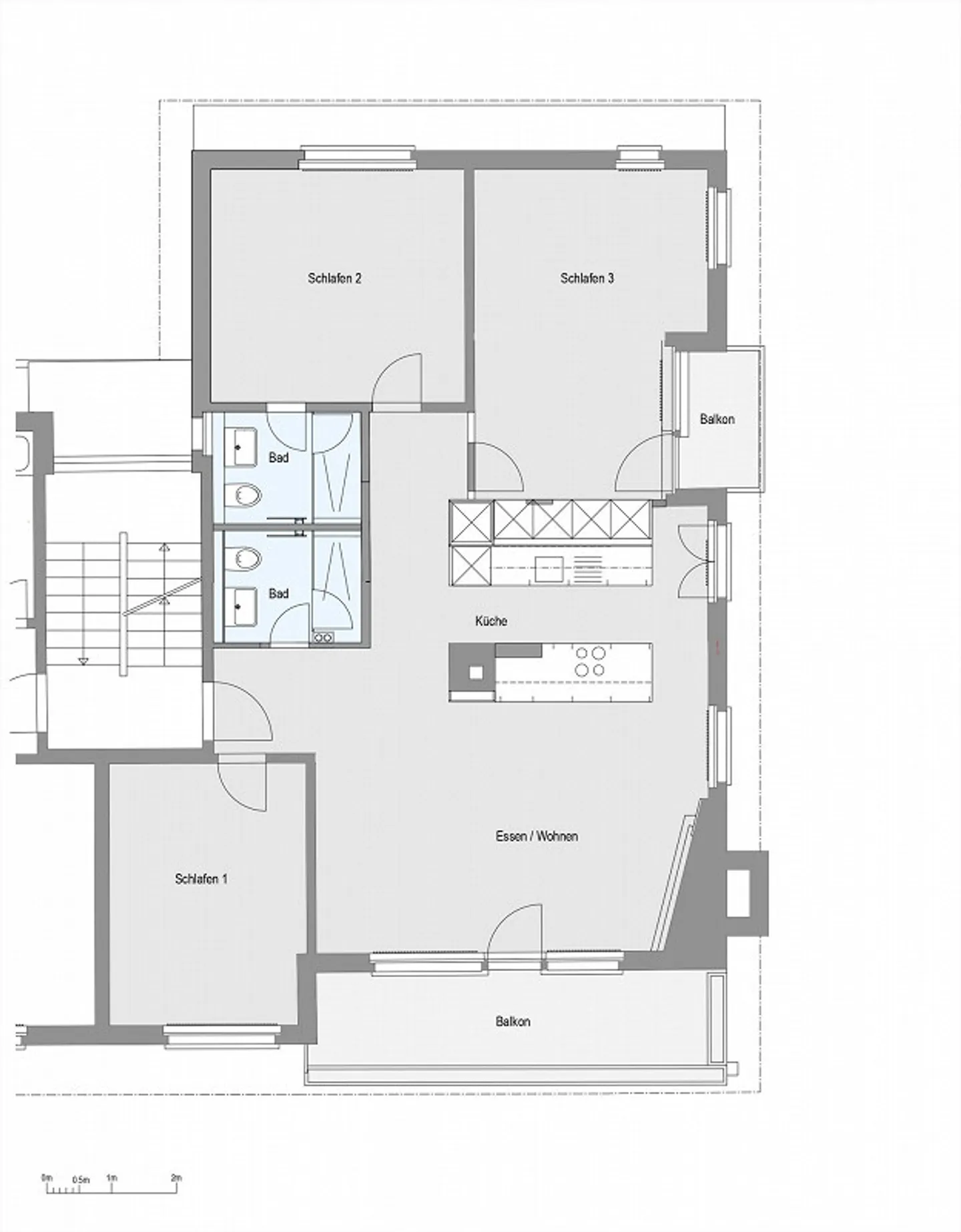 Appartement 4½ pièces fraîchement rénové - emménagez et sentez-vous bien ! - Photo 8 sur 8