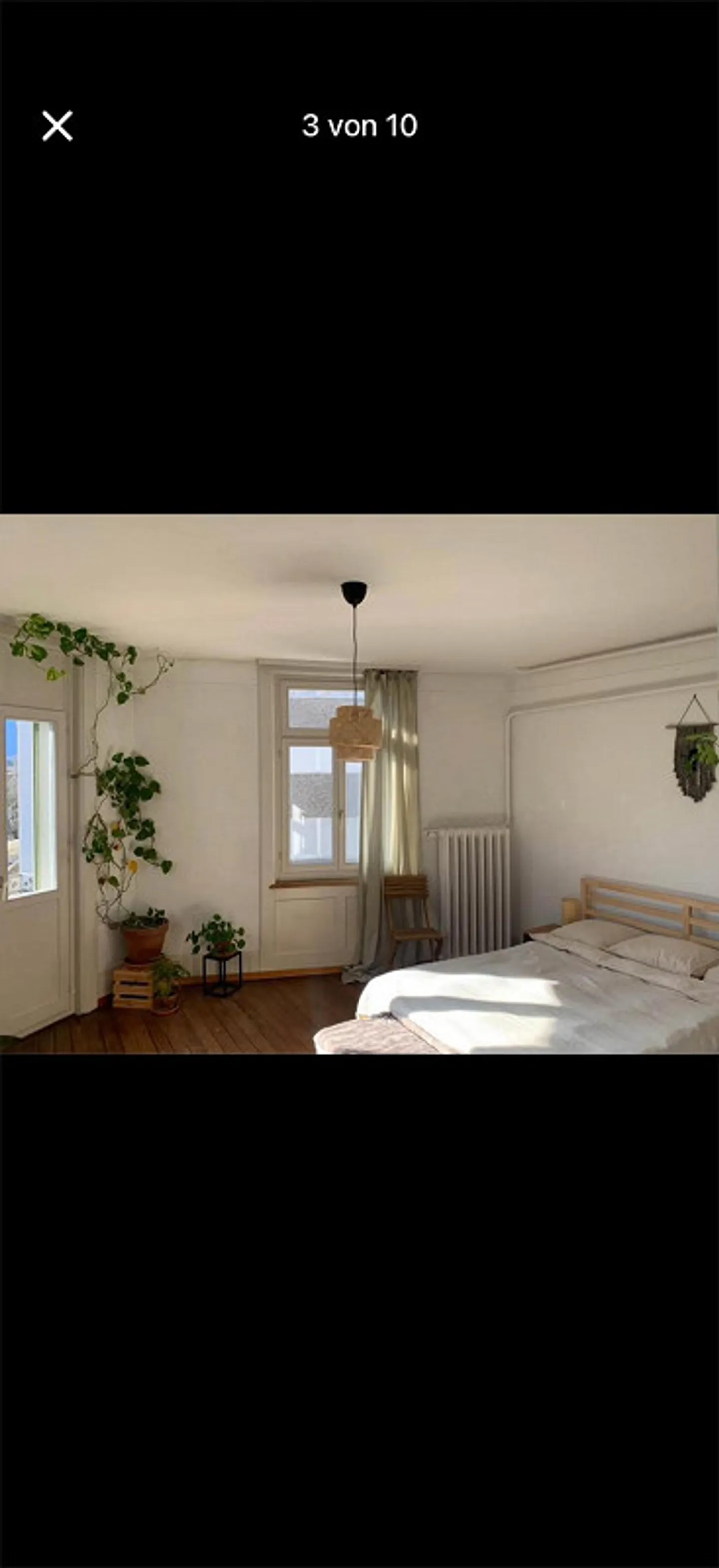 Appartamento d'epoca di 4 stanze con due balconi e posto auto a Thun - subaffitto - Foto 3 di 11