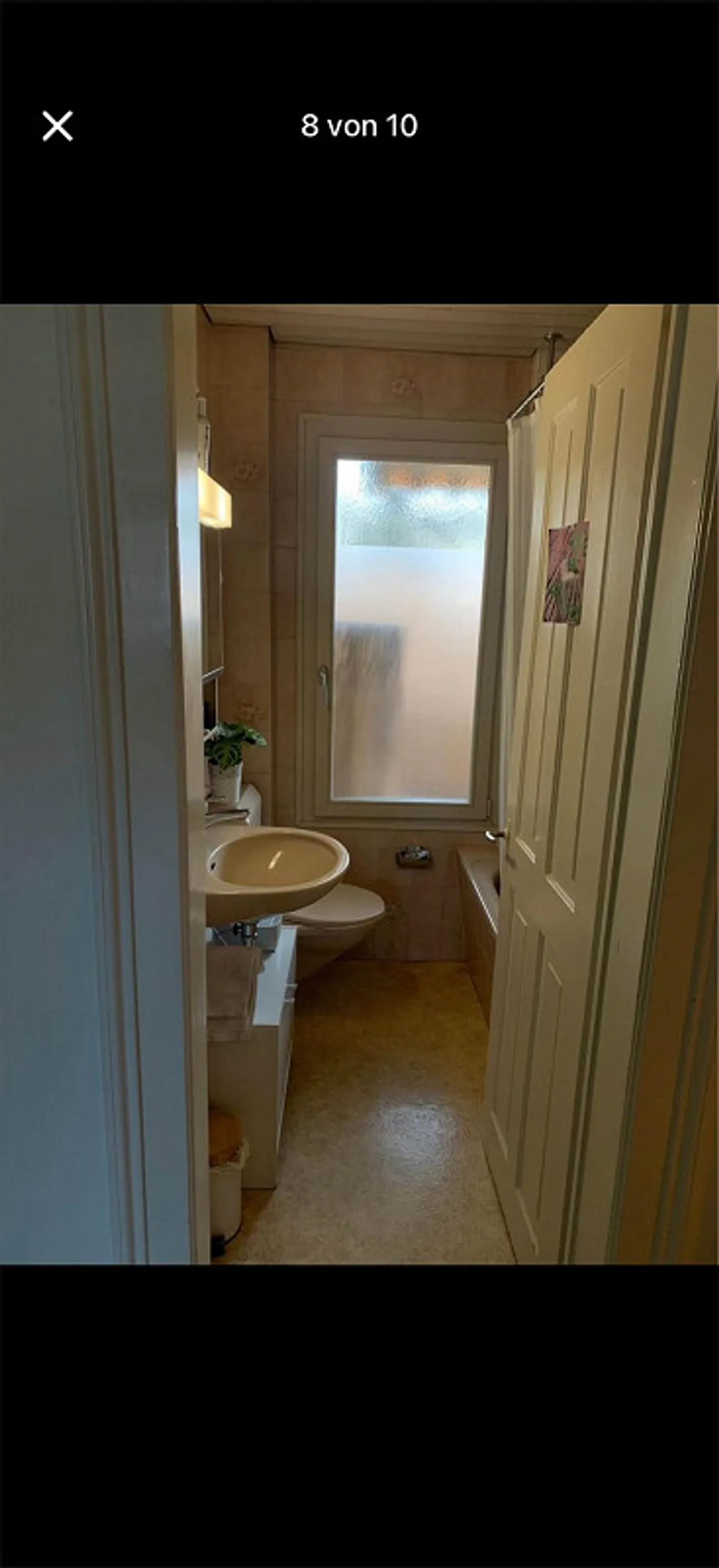 Appartamento d'epoca di 4 stanze con due balconi e posto auto a Thun - subaffitto - Foto 9 di 11