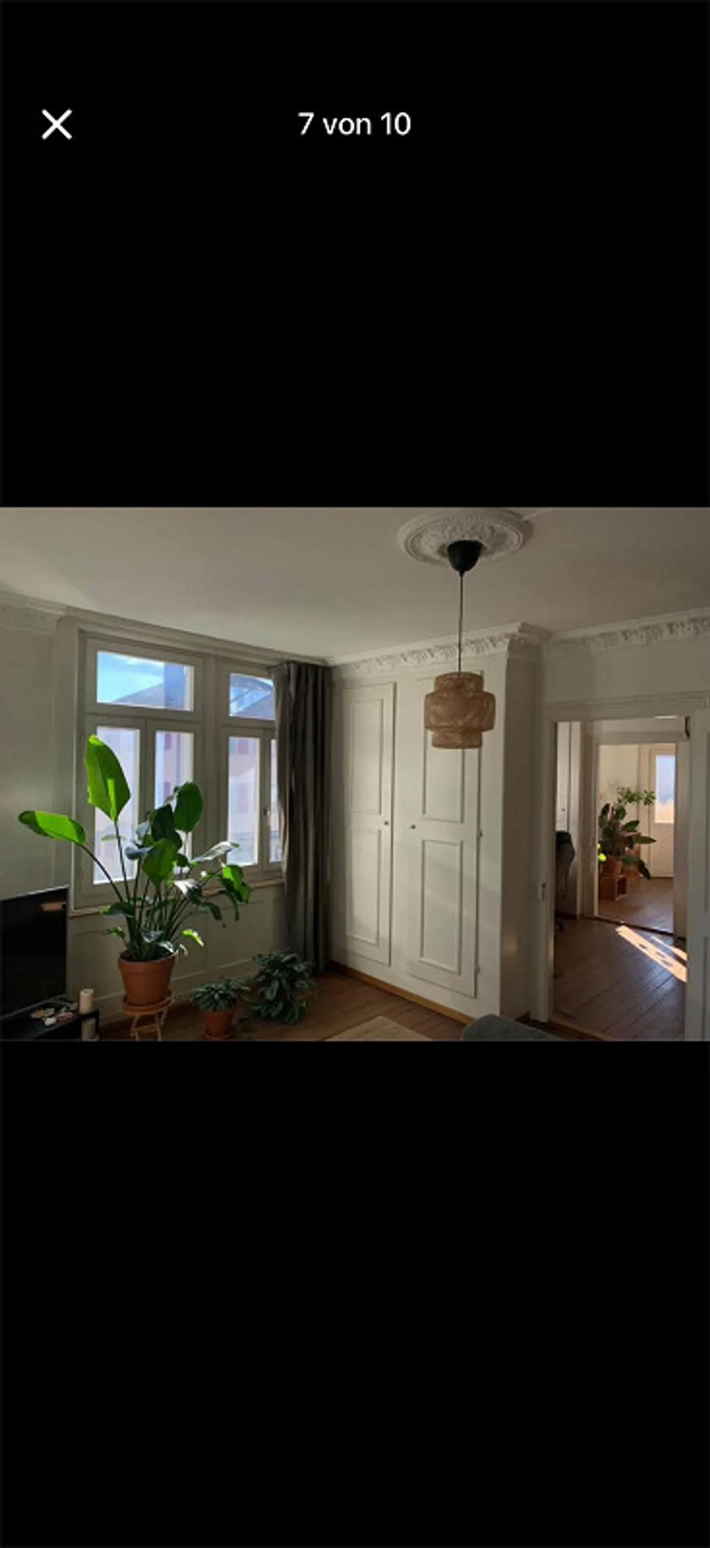 Appartamento d'epoca di 4 stanze con due balconi e posto auto a Thun - subaffitto - Foto 7 di 11