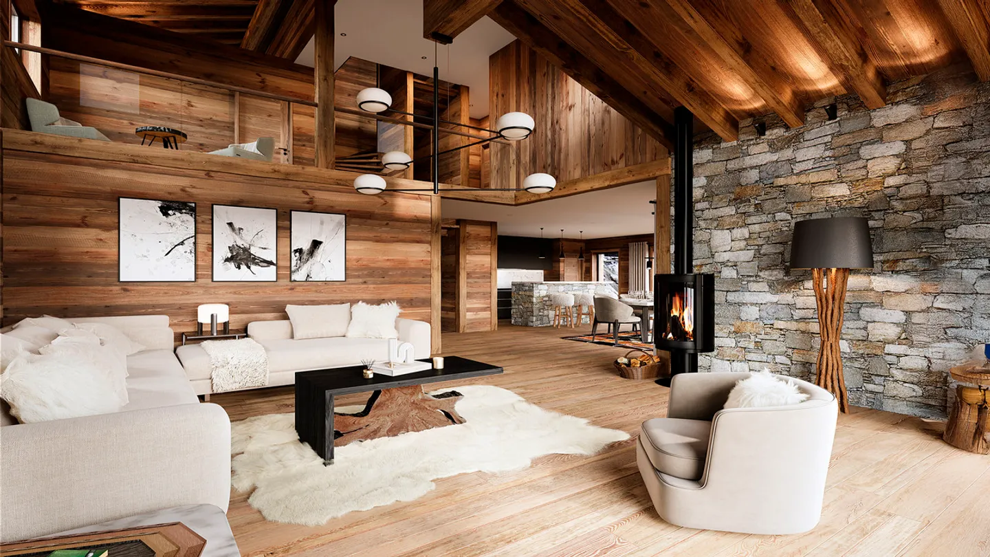 CHALET OF UNUSUAL CLASS IN HAUTE-NENDAZ - Photo 1 of 6