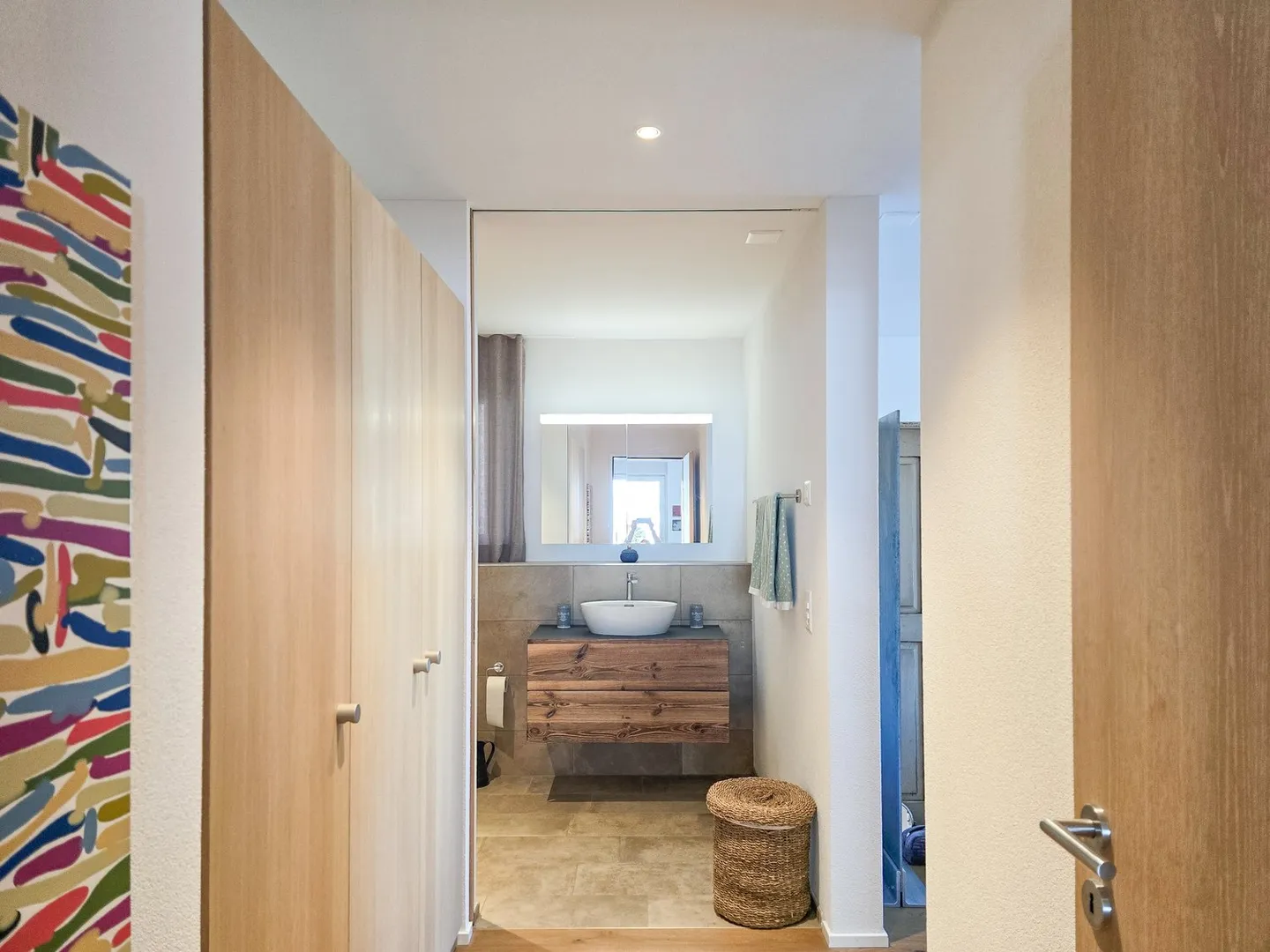 Only as primary residence - Modern 4.5 room apartment on the 1st floor - Photo 9 of 23