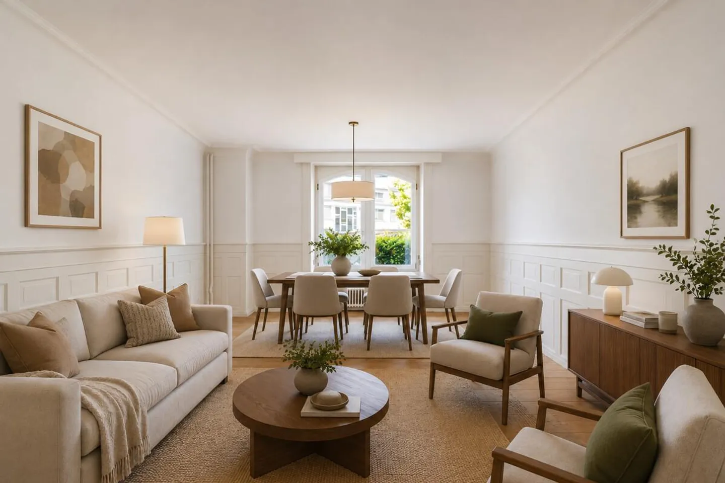 3.5-Room City Apartment in Zurich-Wollishofen - Photo 1 of 6