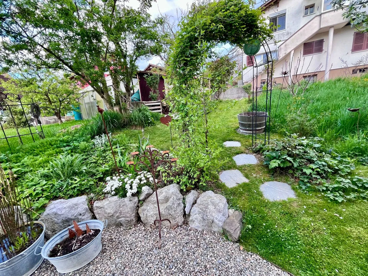 Charmante Gartenwohnung in Spiez - Foto 5 von 19
