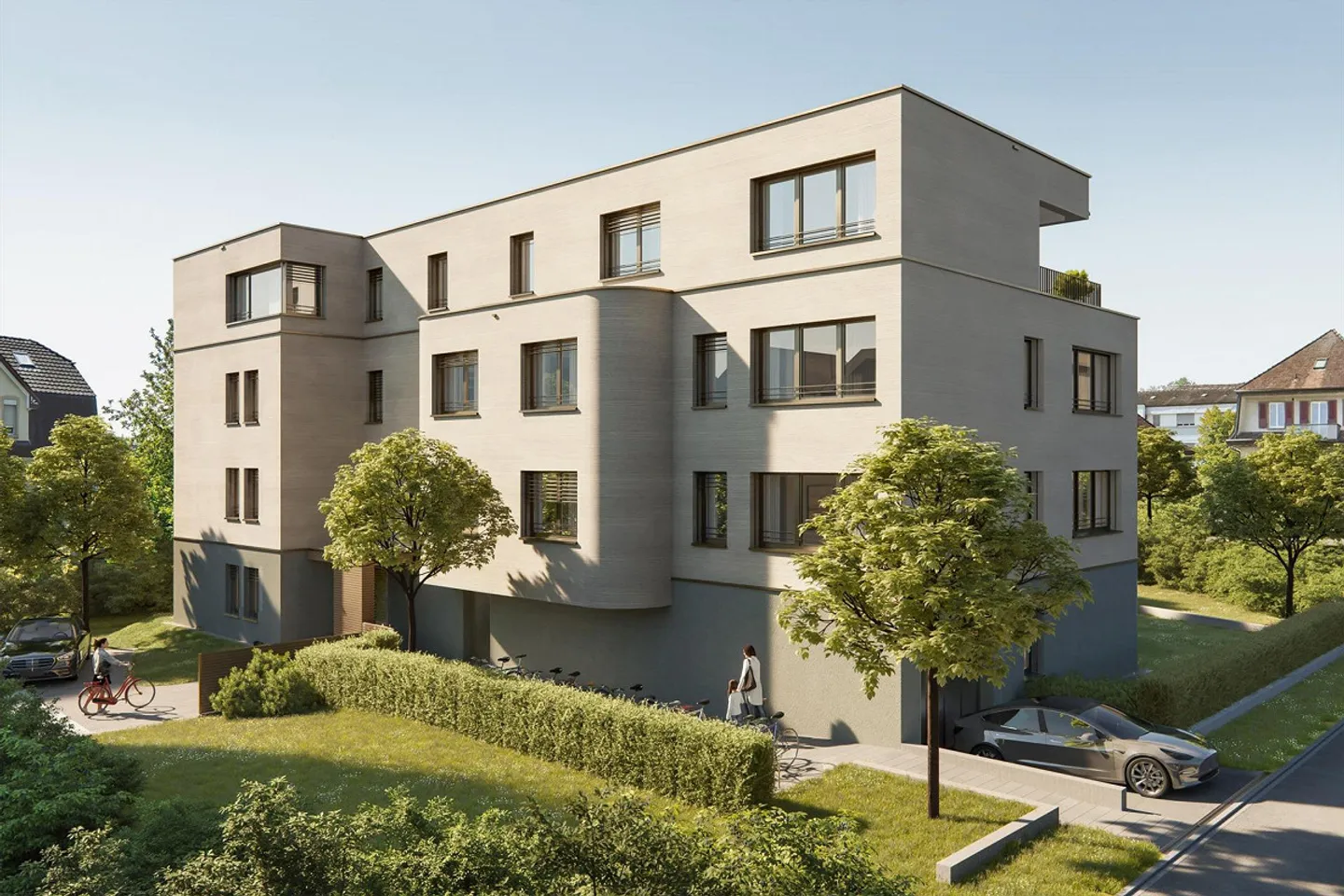 Nuovo progetto di costruzione: Appartamento con giardino e ampio spazio esterno - Foto 4 di 11