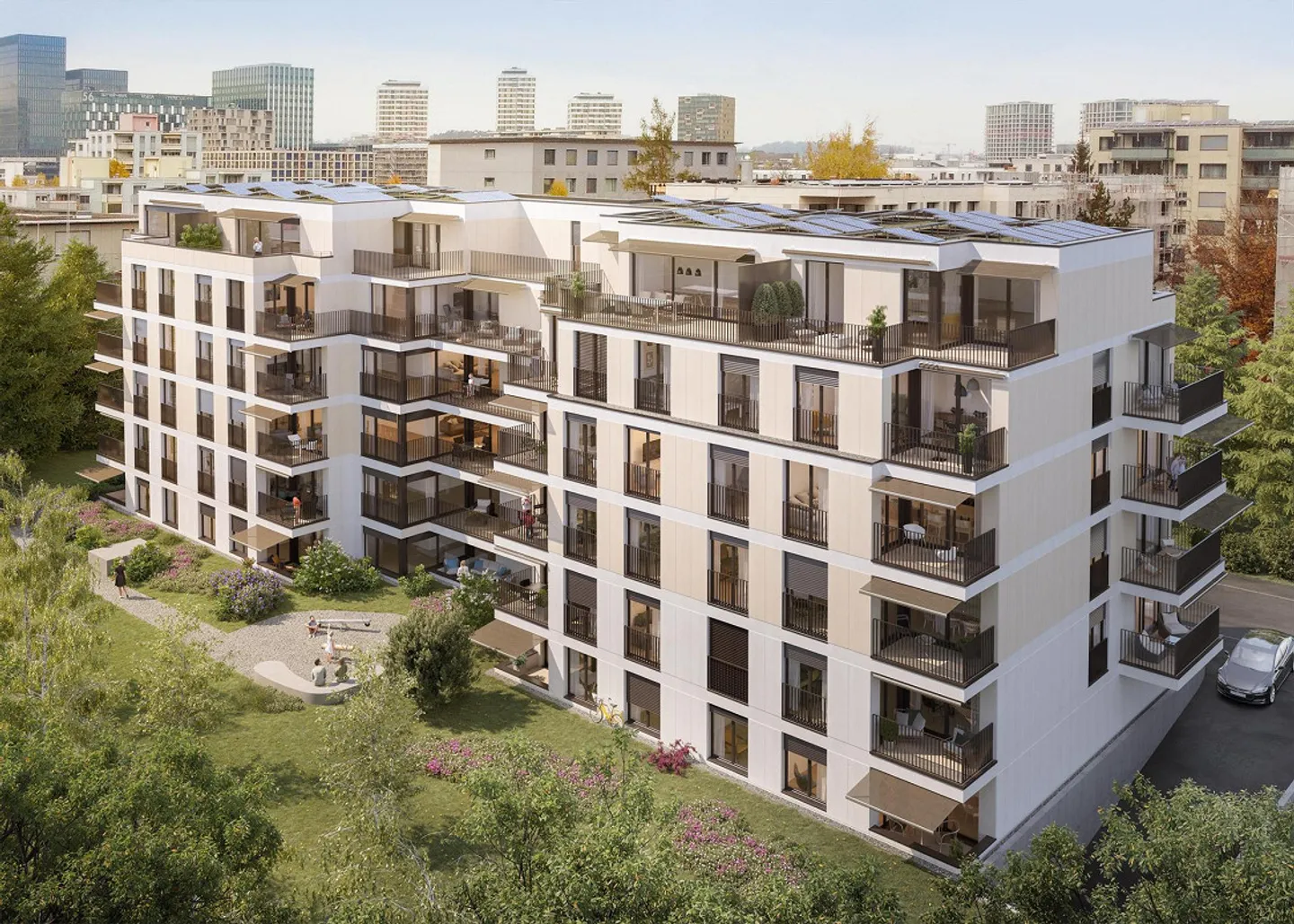 Modernes Apartment in Zürich-Oerlikon - Foto 1 von 3