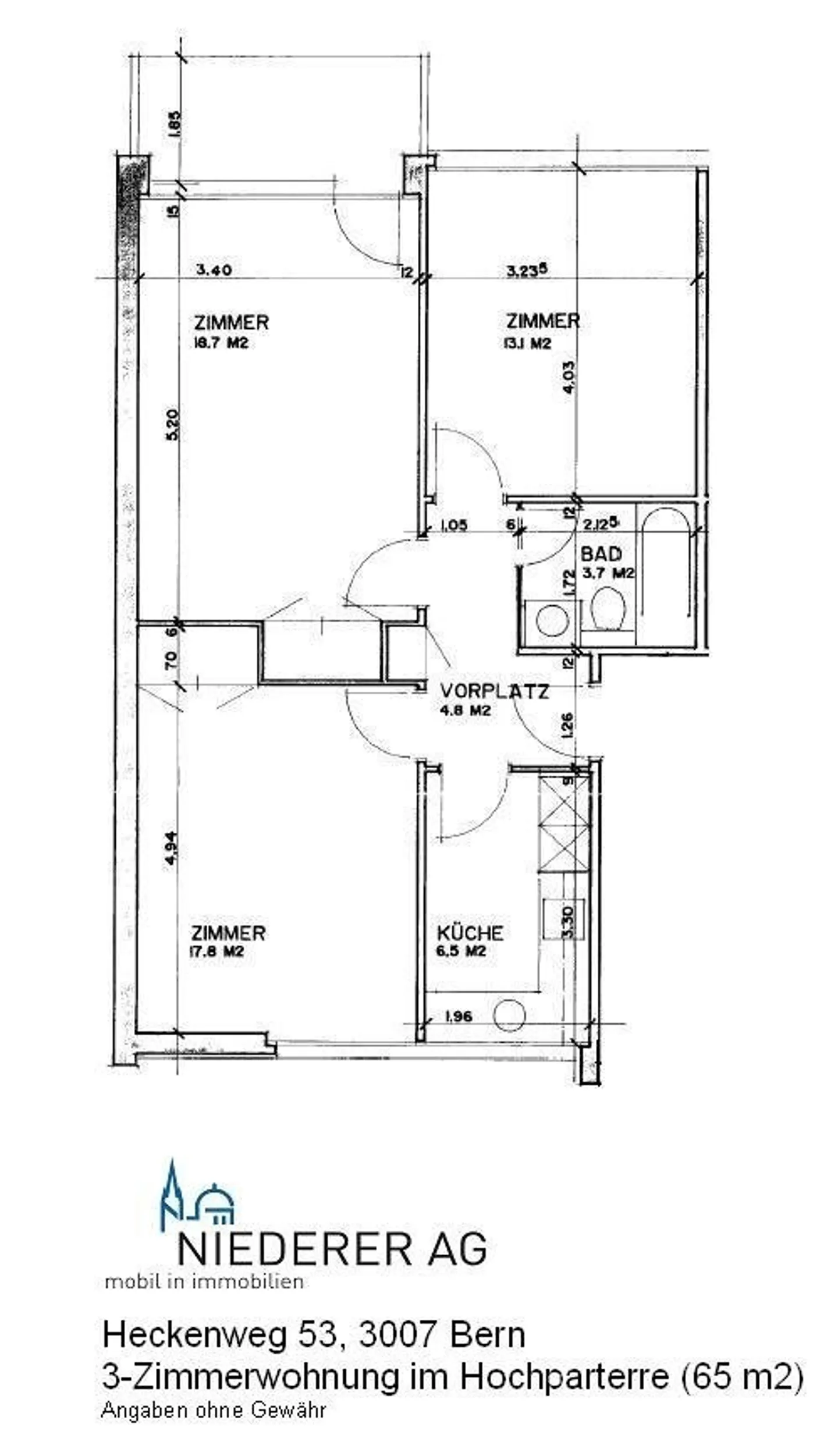 Attraktive Erdgeschosswohnung - Foto 7 von 8