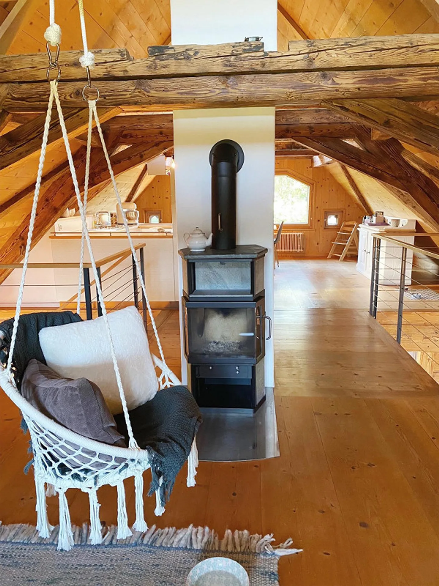 Maisonette dell'amante in un antico casale di Lucerna - Foto 3 di 12