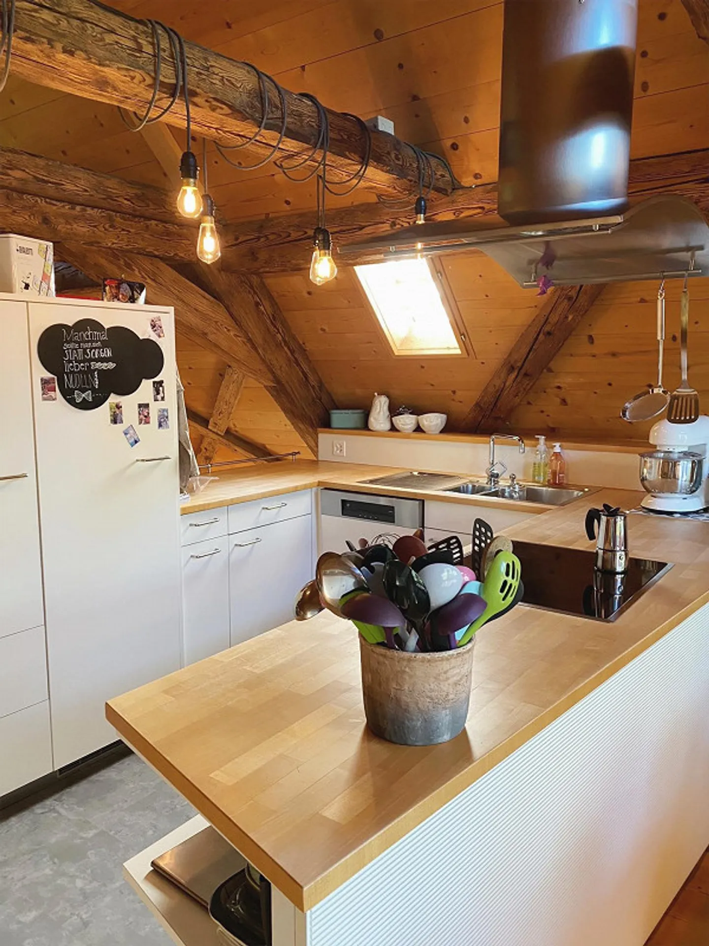 Maisonette dell'amante in un antico casale di Lucerna - Foto 5 di 12