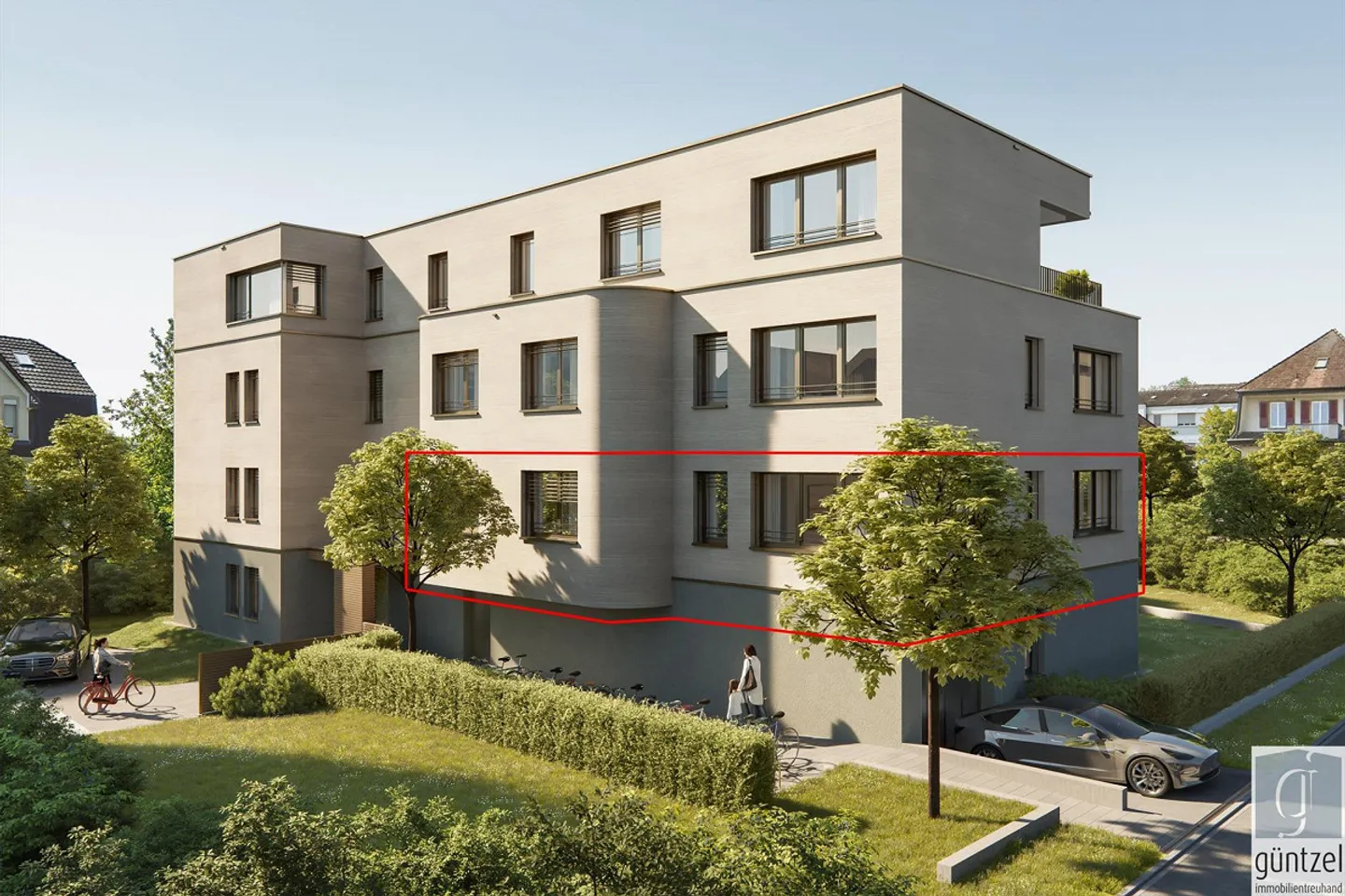 Nuovo progetto di costruzione: Grande appartamento moderno di 4,5 locali - Foto 2 di 11