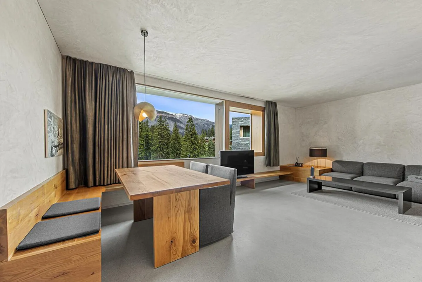 rocksresort #1: bewirtschaftete Ferienwohnung im 3. OG in Laax - Foto 1 di 6