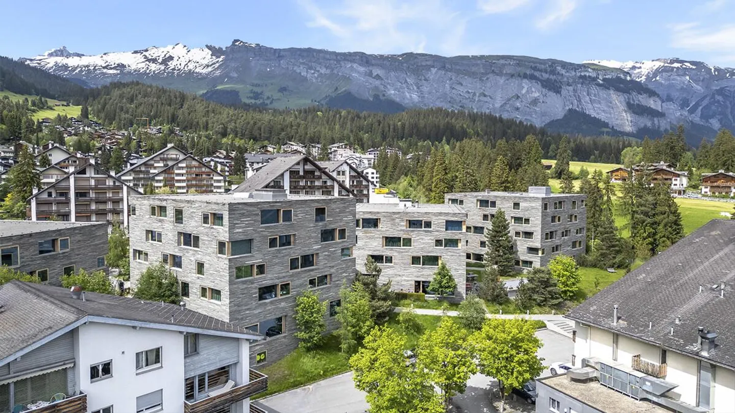rocksresort #1: bewirtschaftete Ferienwohnung im 3. OG in Laax - Foto 5 di 6