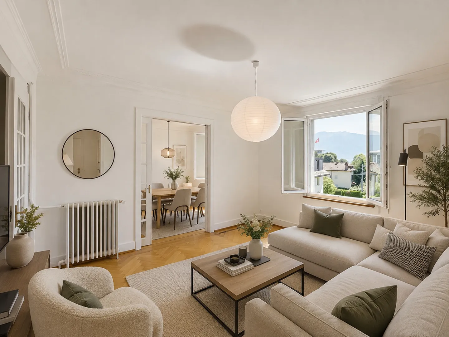 EN EXCLUSIVITÉ I Bel appartement de 4 pièces avec terrasse et vue lac  - Foto 1 di 15
