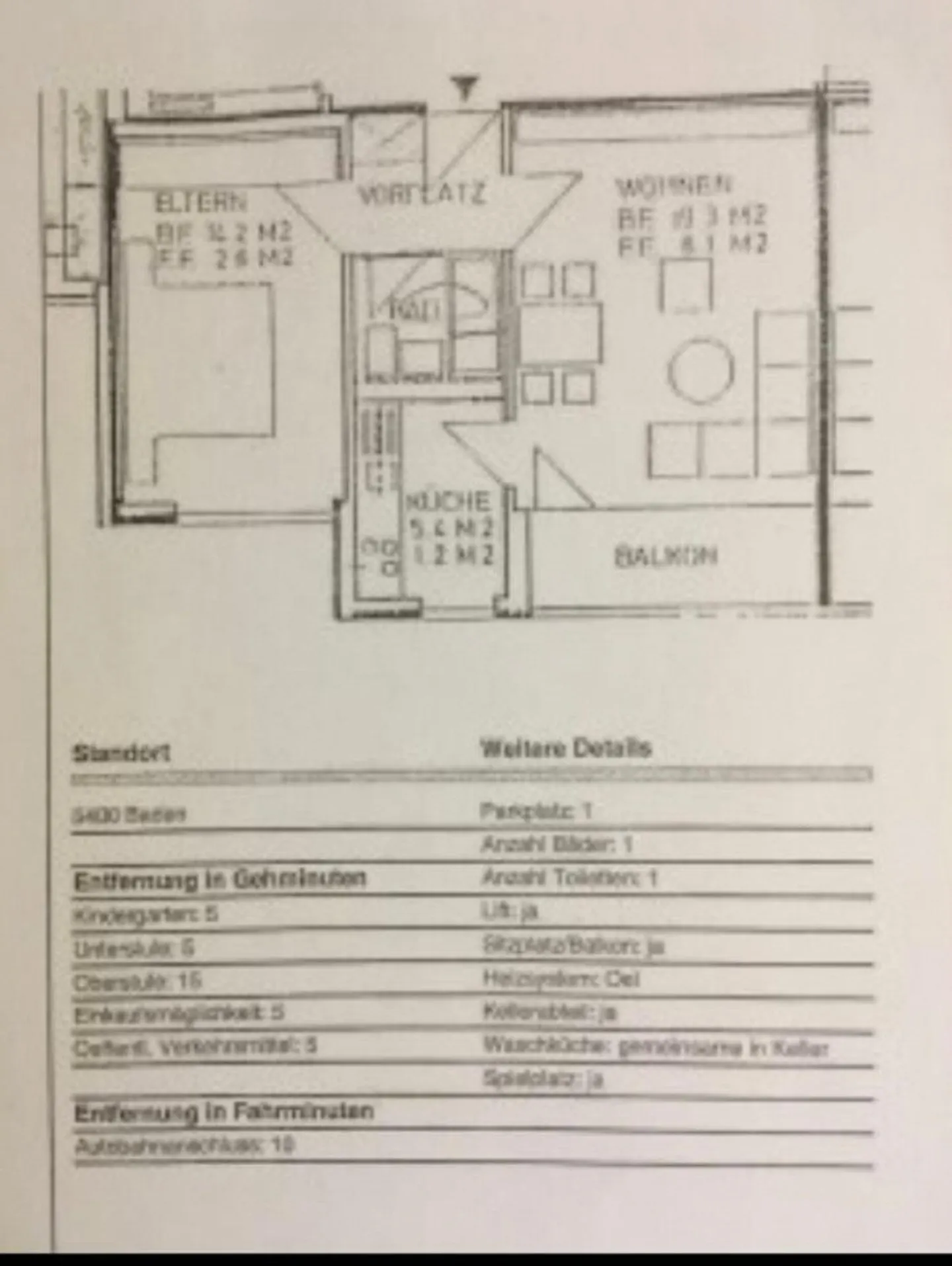 Moderno appartamento di 2,5 stanze con balcone e vista, ottime connessioni - Foto 3 di 6