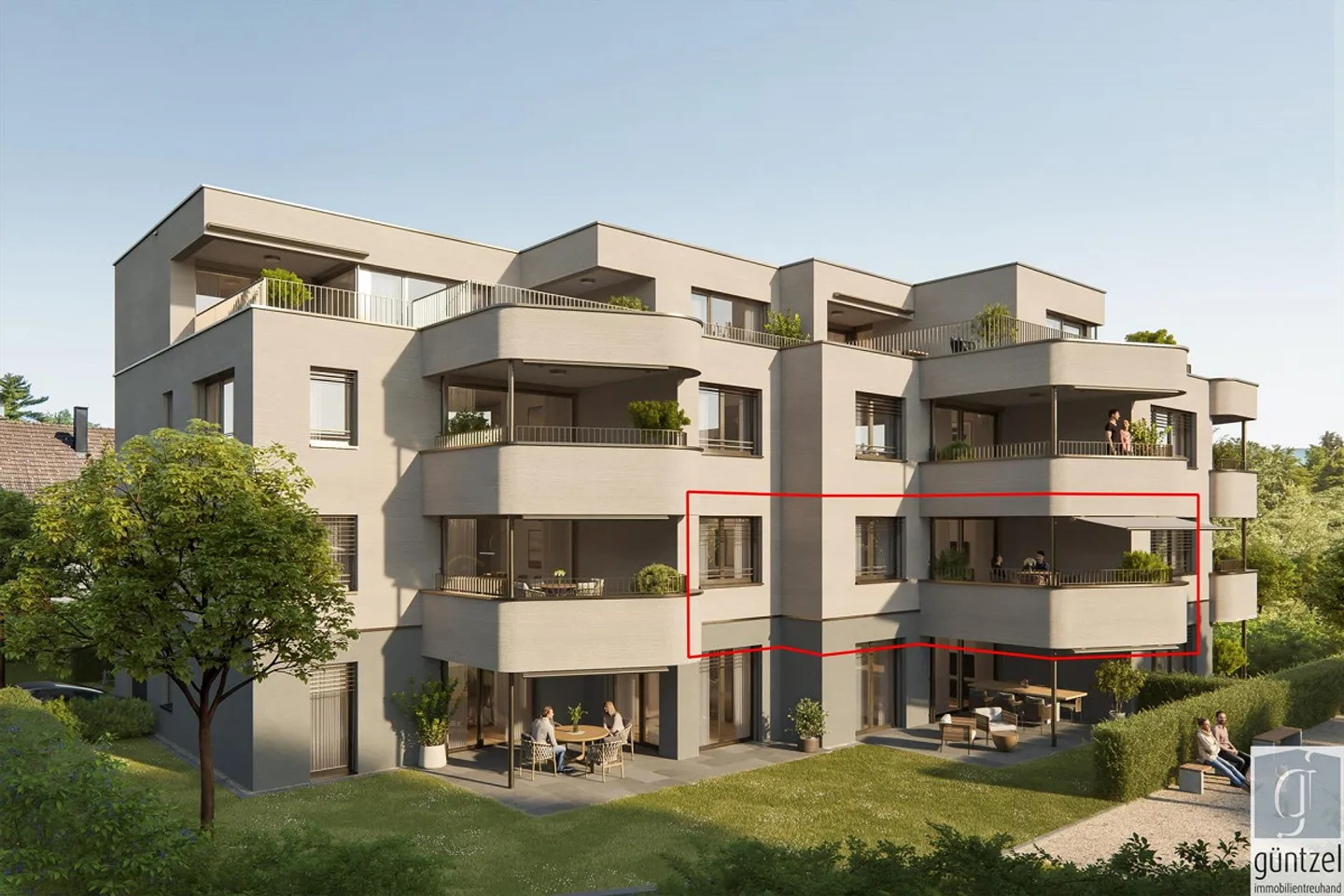 Neubauprojekt: Moderne 3.5-Zimmerwohnung - Foto 1 von 9