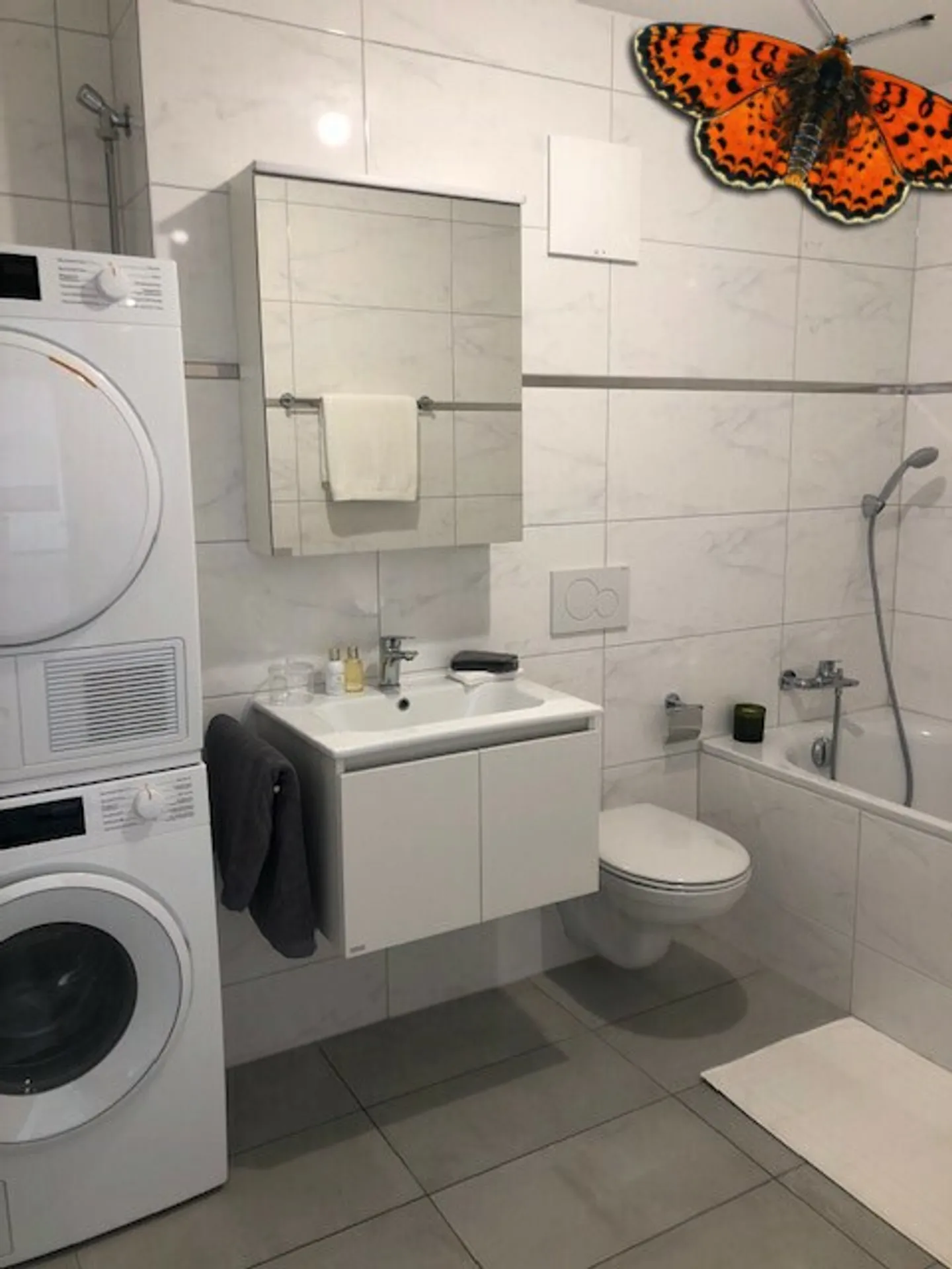 AGREABLE 2 ½ PIECES AU CENTRE DE BULLE  - Photo 6 sur 7