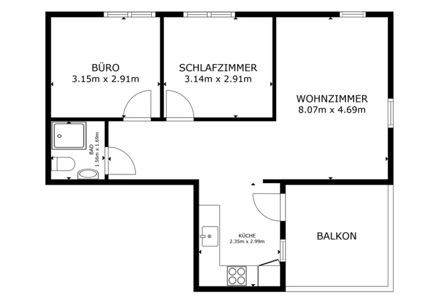 Altstadtflair trifft Wohnkomfort - Ihr Zuhause mitten in Leuk - Photo 10 sur 11