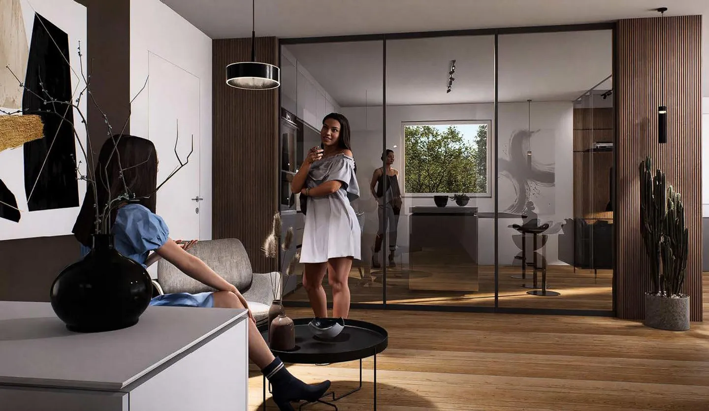 Prestigioso Attico mit Seeblick in Capolago - Foto 4 von 11