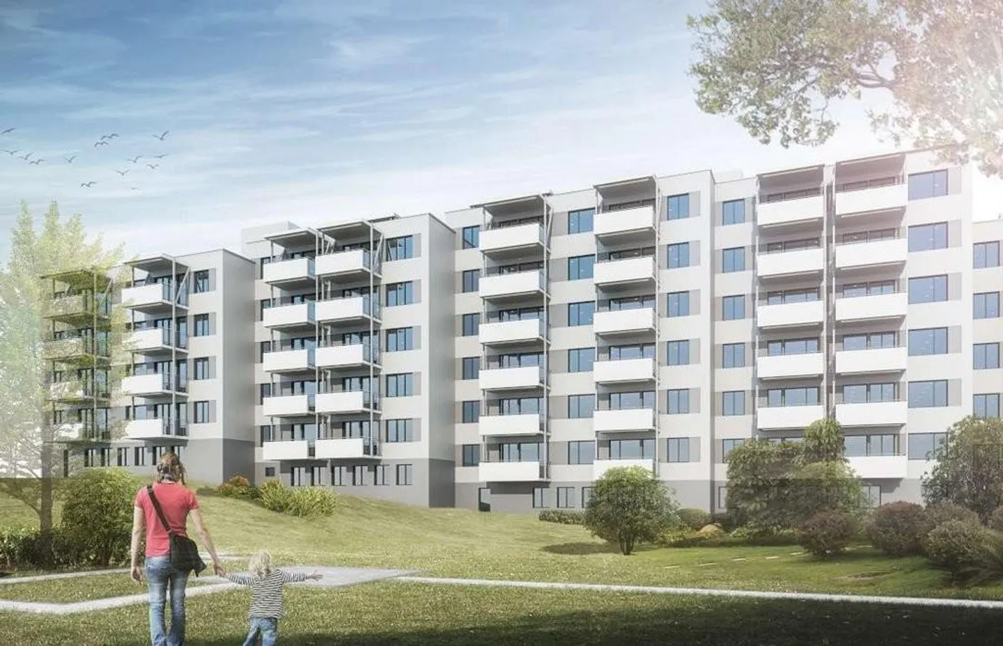 Wohnen im Ostring + 1 Jahr gratis Einstellhallenplatz! - Foto 1 von 5